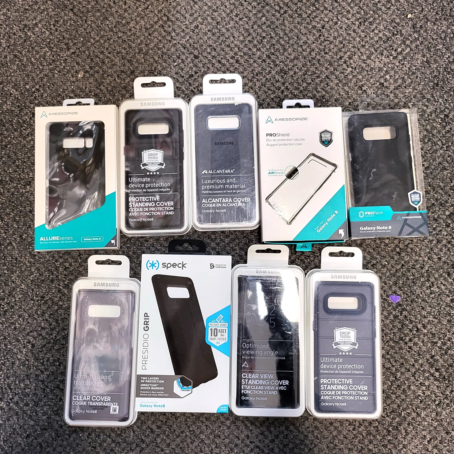 Samsung Galaxy Note 8 - Mix Me the Good Cases Wholesale Mini Lot (Pack of 10)