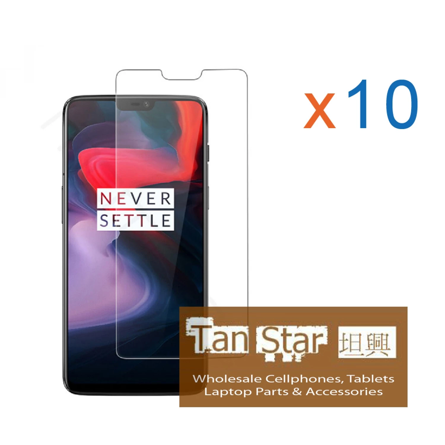 OnePlus 6 / Apple iPhone 11 Pro Max BOX (10pcs) Tempered Glass Screen Protector