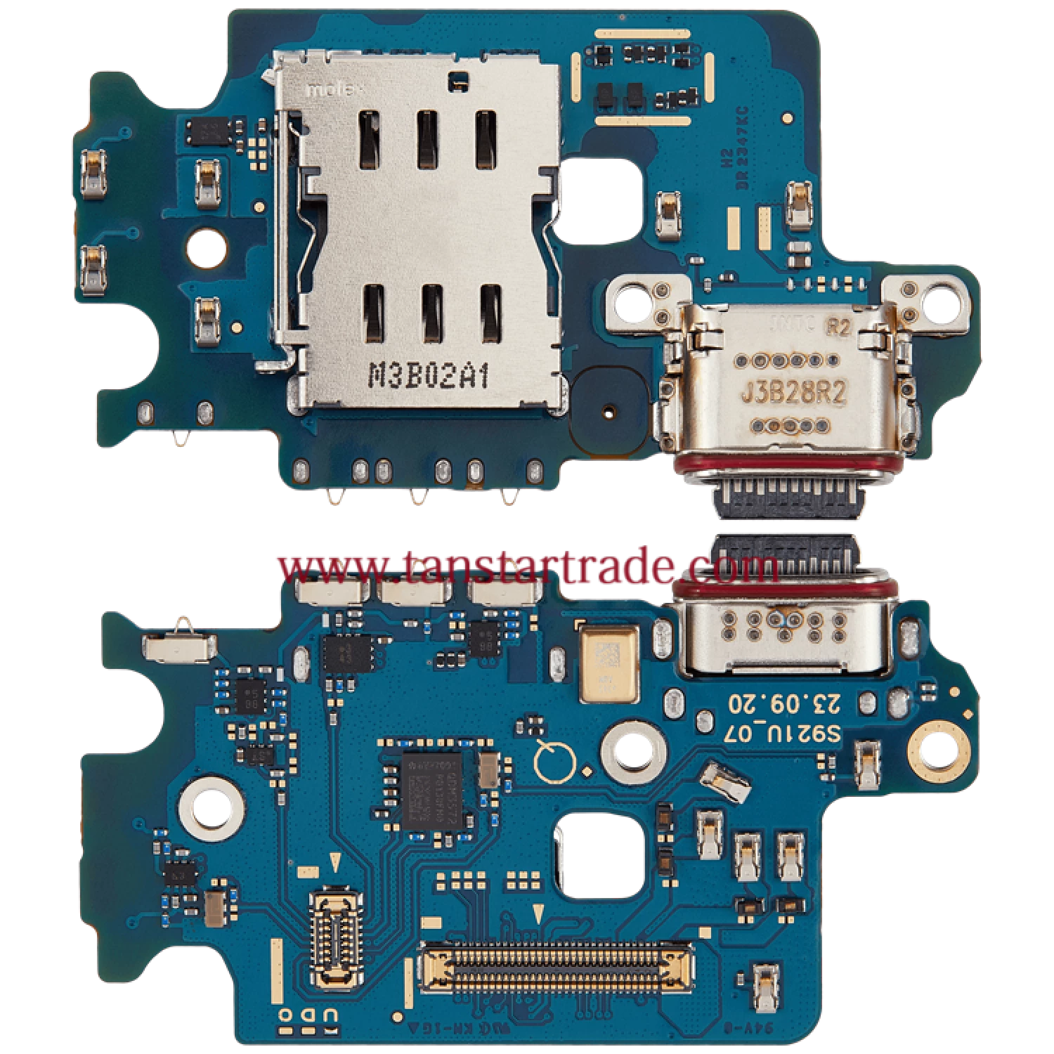 charging port assembly (American Version) for Samsung S24 S921 S921U S921A