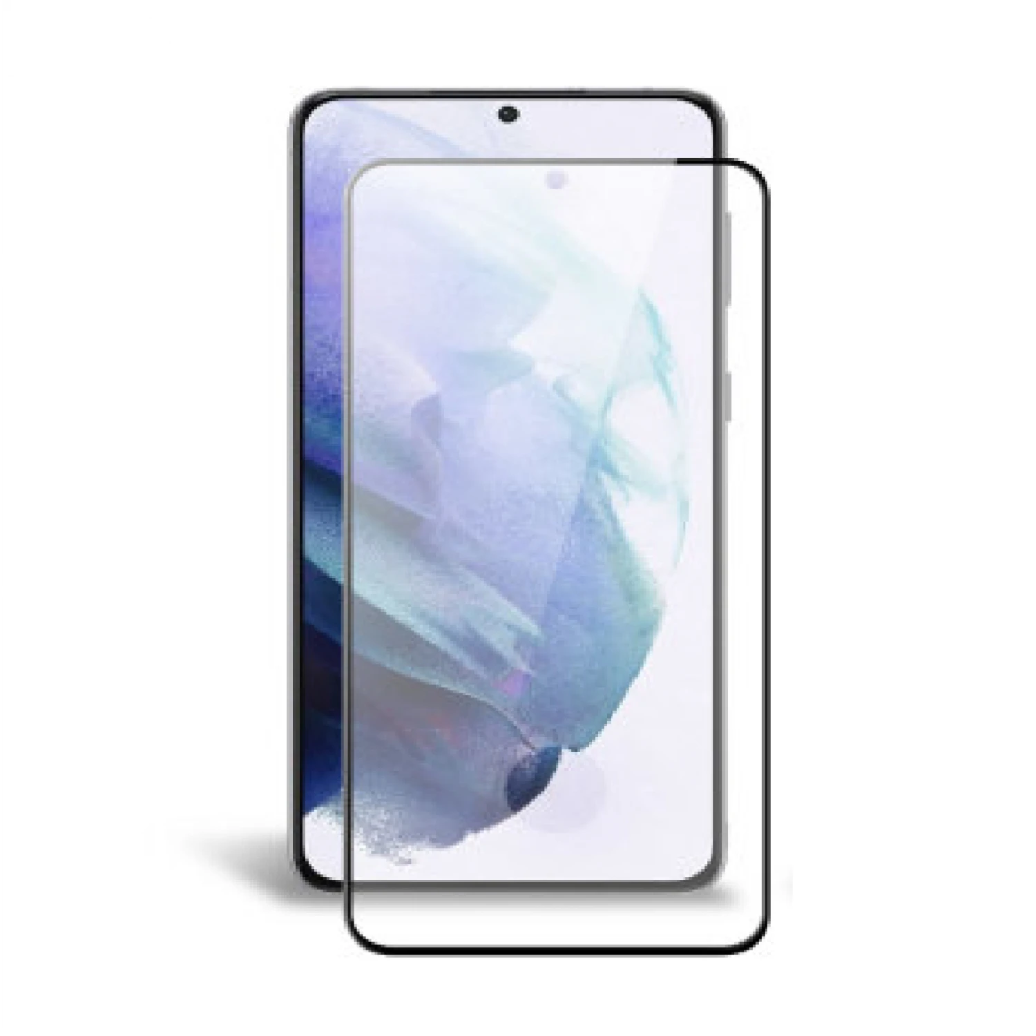 Samsung Galaxy S21 - 3D FULL GLUE + FINGERPRINT Tempered Glass Screen Protector