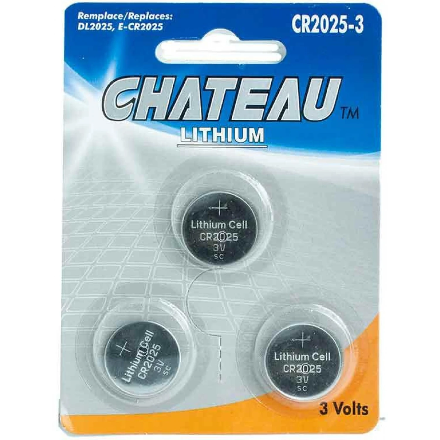 Battery lithium 3 Volts CR2025 ECR2025 DL2025