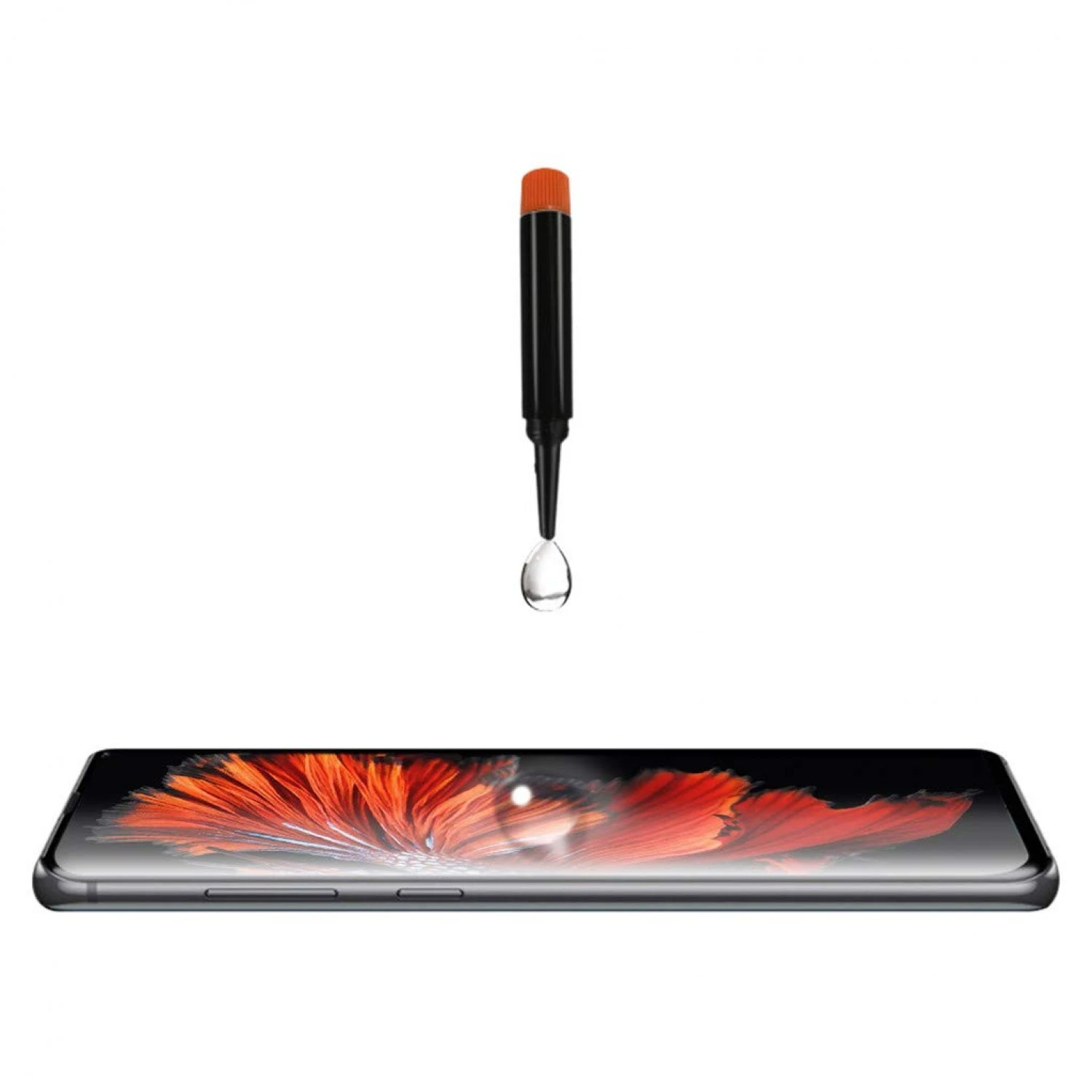 Samsung Galaxy S22 Ultra - Full Glue UV Cured Curved Tempered Glass Screen Protector