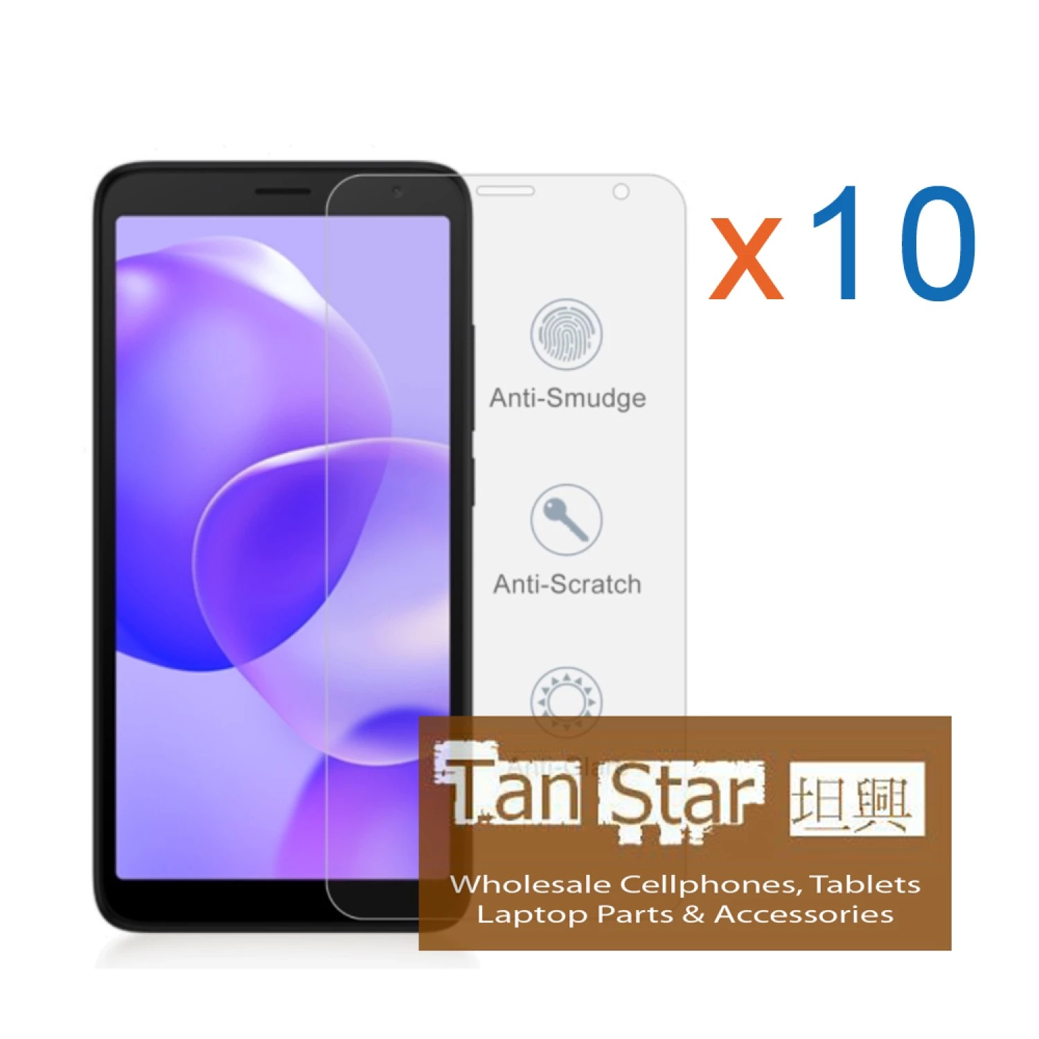 TCL 502 BOX (10pcs) Tempered Glass Screen Protector