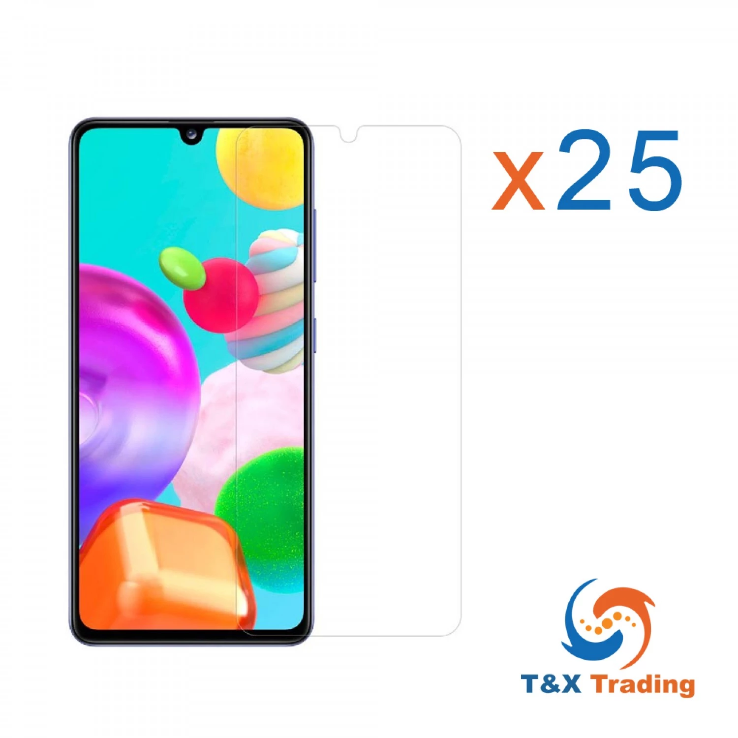 Samsung Galaxy A41 Bulk (25Pcs) Tempered Glass Screen Protector
