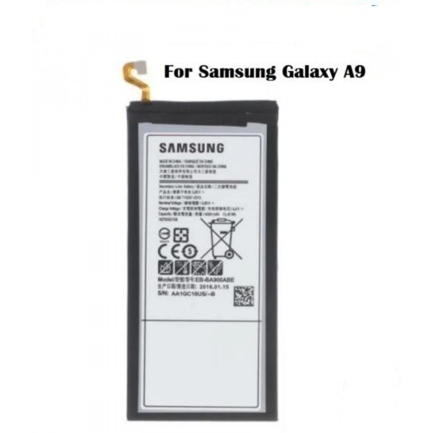 replacement battery EB-BA900ABE for Samsung Galaxy A9 A900 A9000