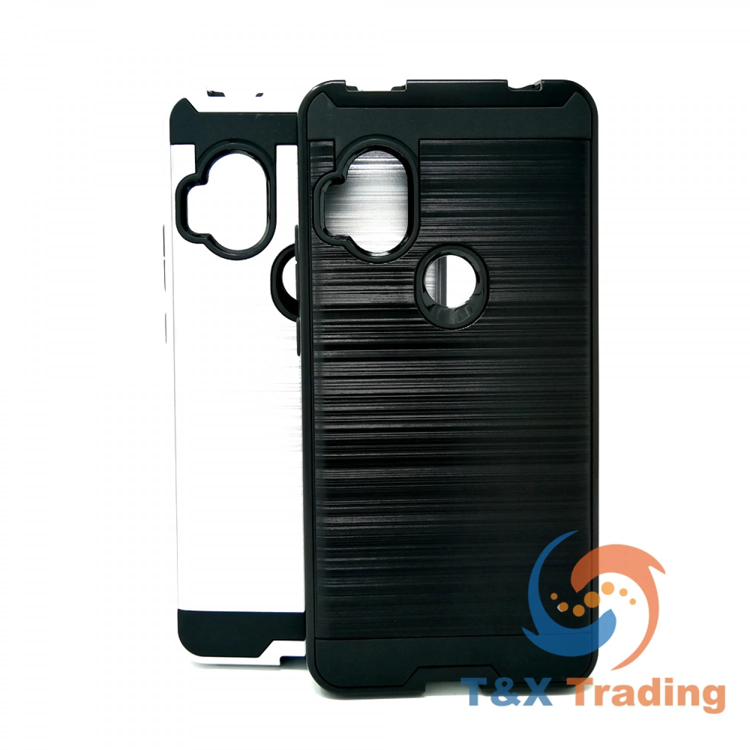 Motorola One Hyper - Slim Sleek Brush Metal Case