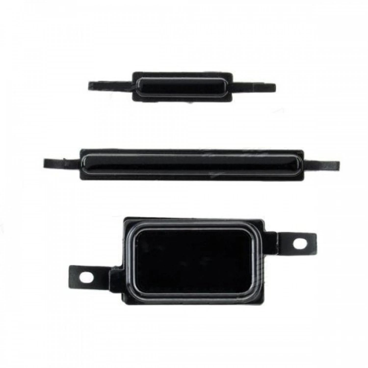 Samsung Galaxy S 2 i9100 power volume home button set BLACK