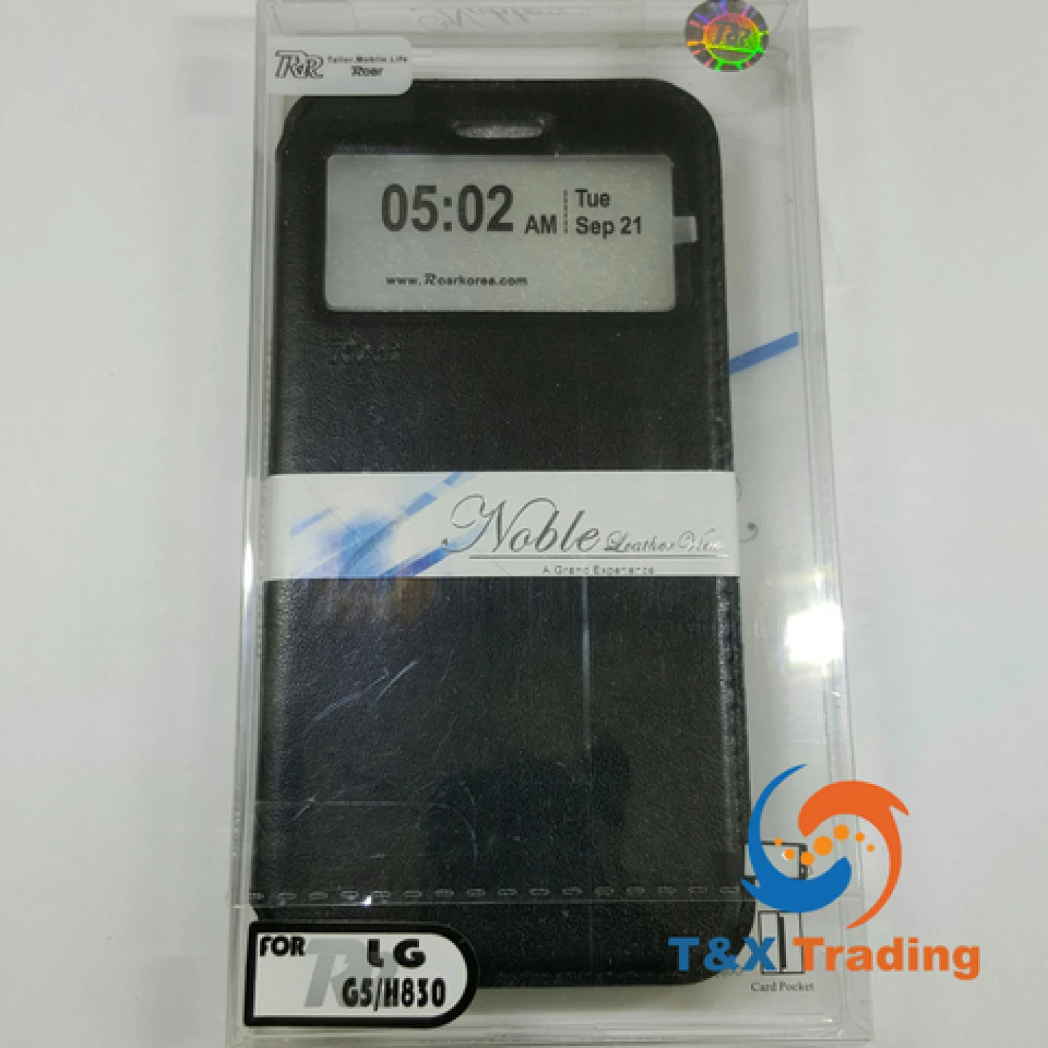 LG G5 - Roar Noble Leather View Series Case