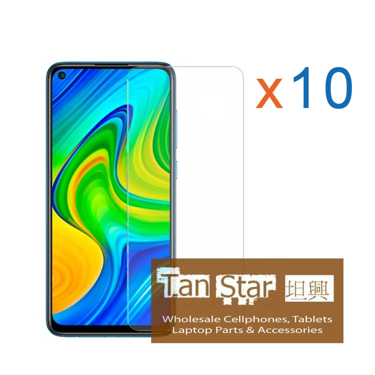 XiaoMi Redmi Note 9 / Samsung A71 BOX (10pcs) Tempered Glass Screen Protector