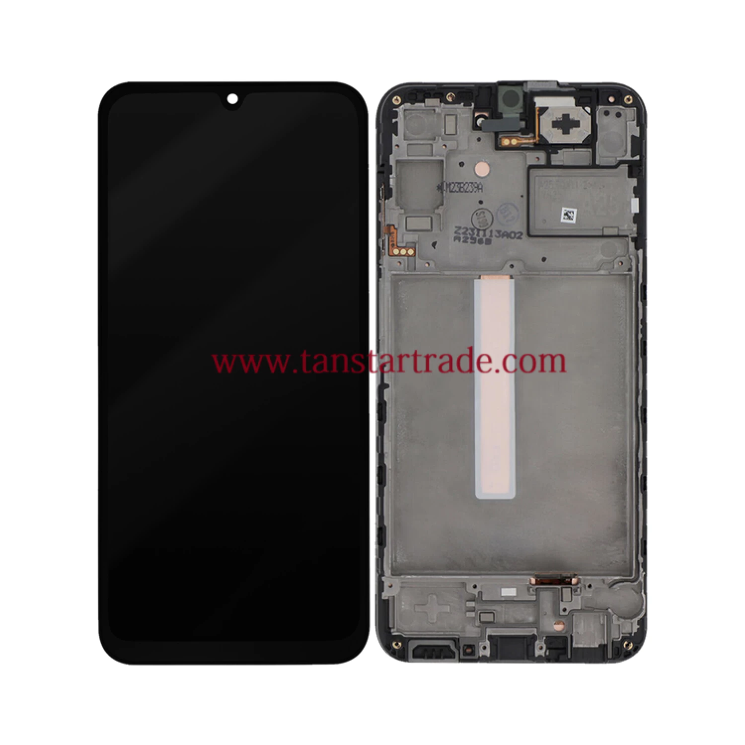 LCD assembly with frame OEM for Samsung Galaxy A25 2023 A256 A256W