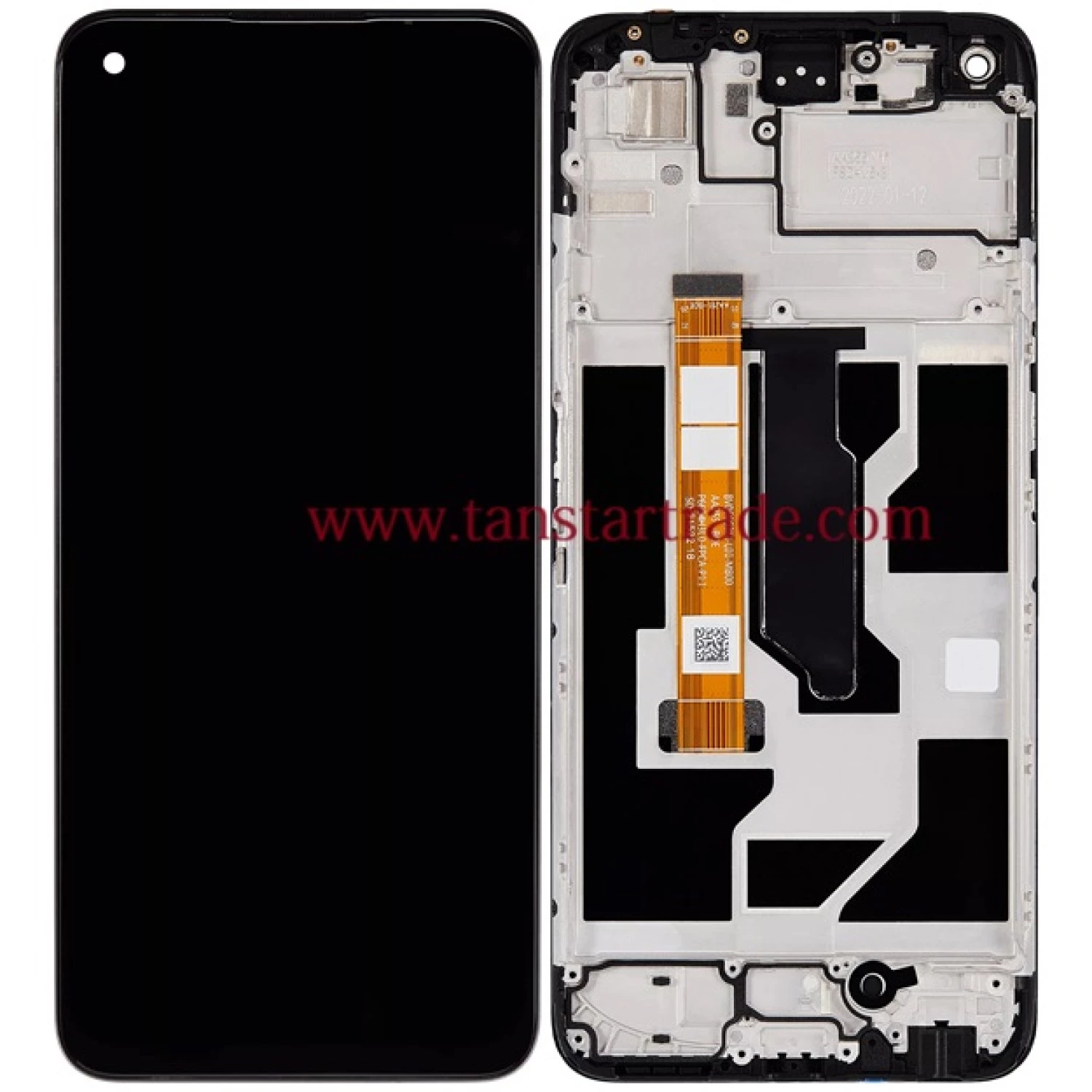 LCD assembly with frame for OPPO A36 A76