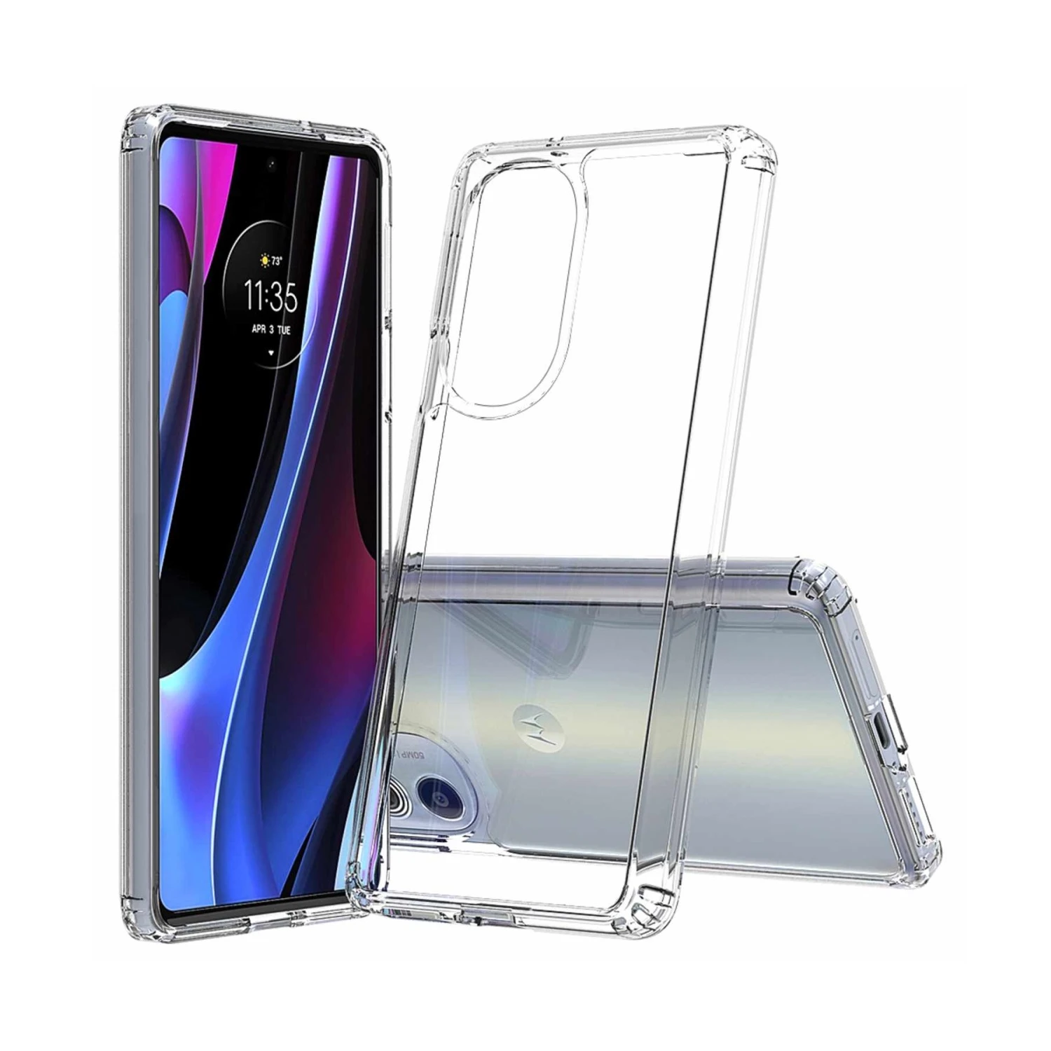 Motorola Edge 30 Pro - Blu Element Dropzone Case Clear
