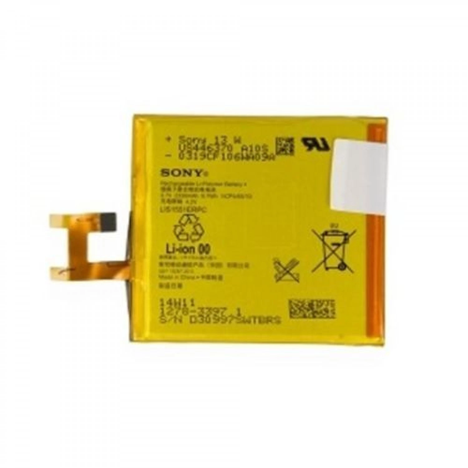 Replacement battery lis1551erpc Sony S50h Xperia M2 D2302 D2305