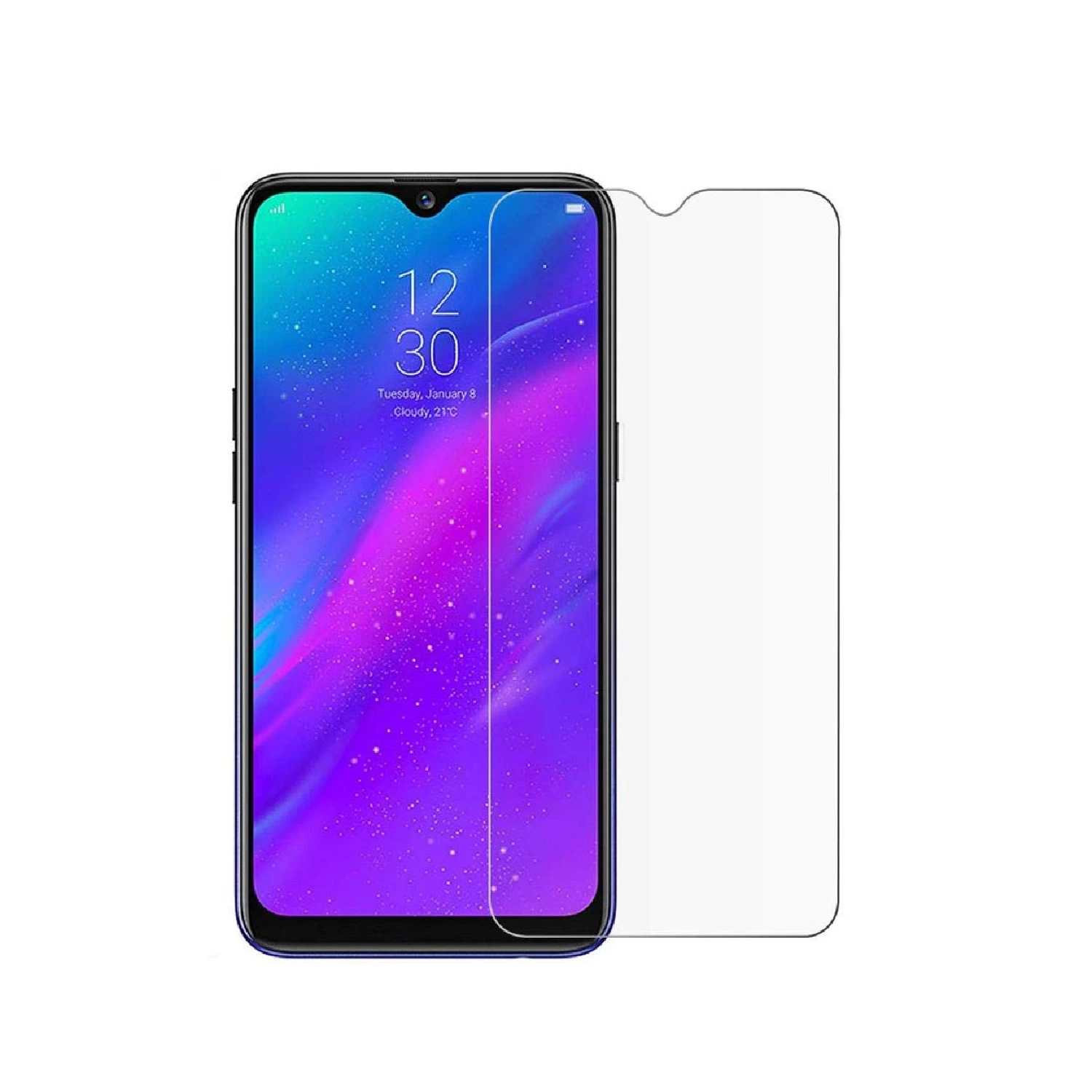 Vivo Y15 / Samsung A10 Tempered Glass Screen Protector