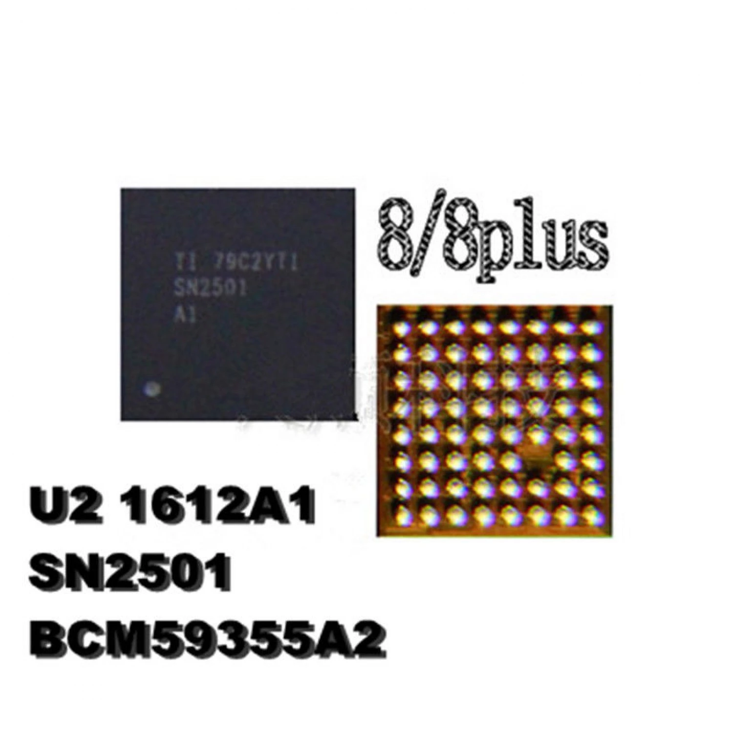 charging ic chip 1612A1 for iphone 8 iphone 8 plus iphone XR