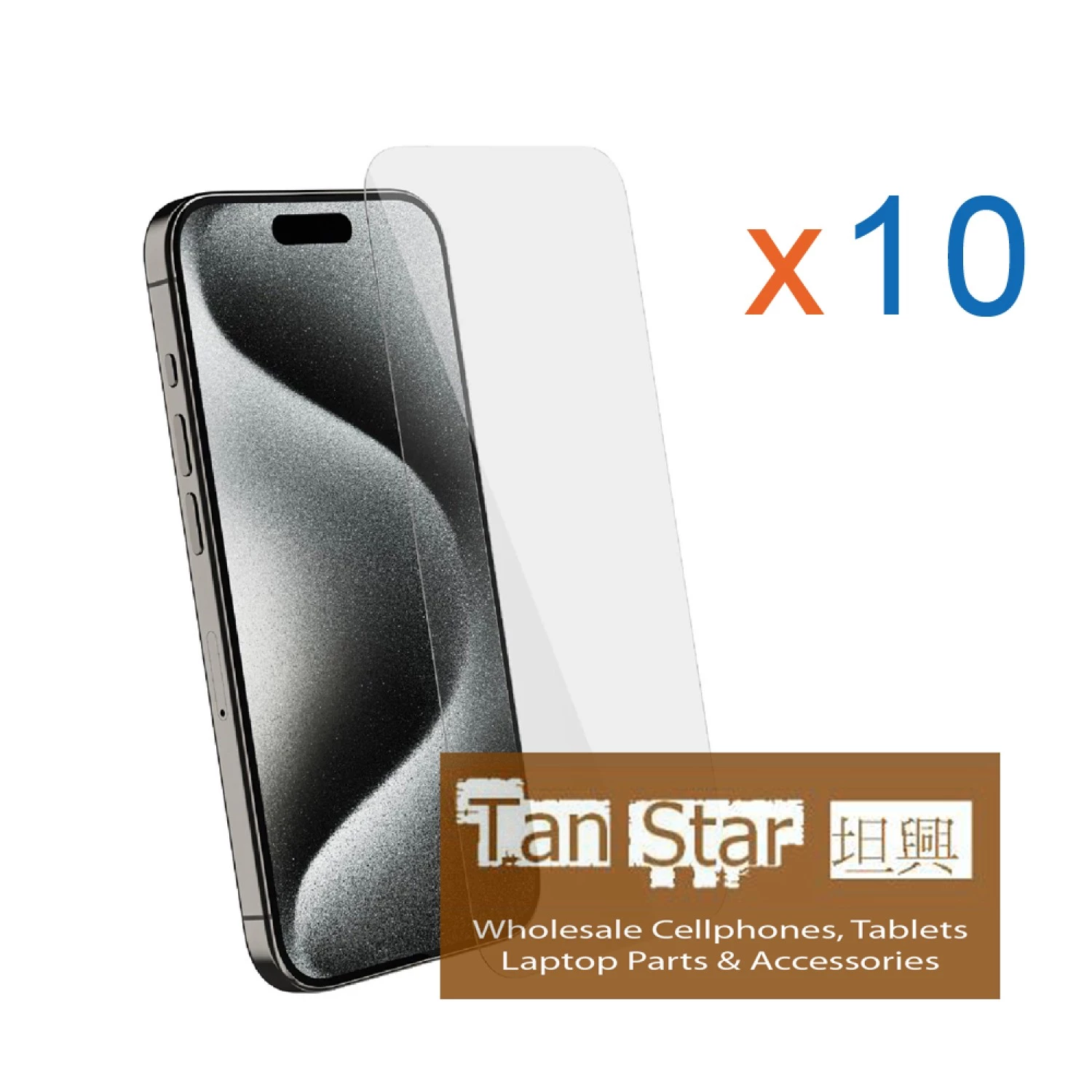 Apple iPhone 16 Pro Max BOX (10pcs) Tempered Glass Screen Protector
