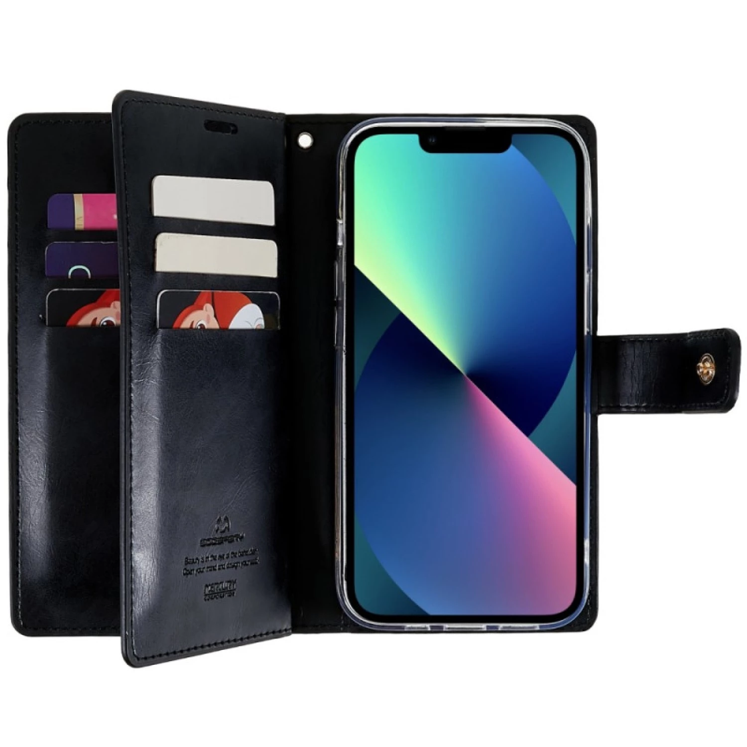 Apple iPhone 15 Pro - Goospery Mansoor Wallet Case