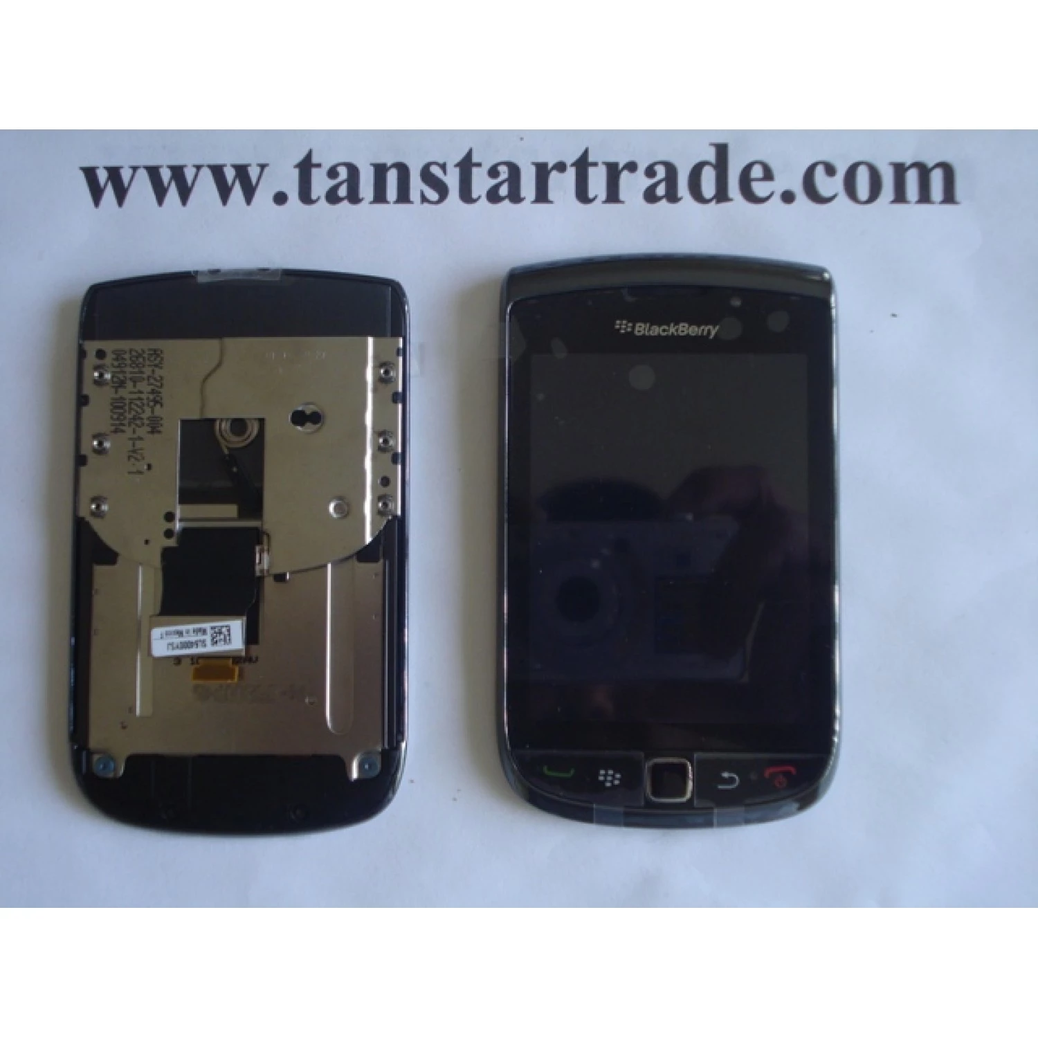 Blackberry black Torch 9800 lcd screen touch assembly