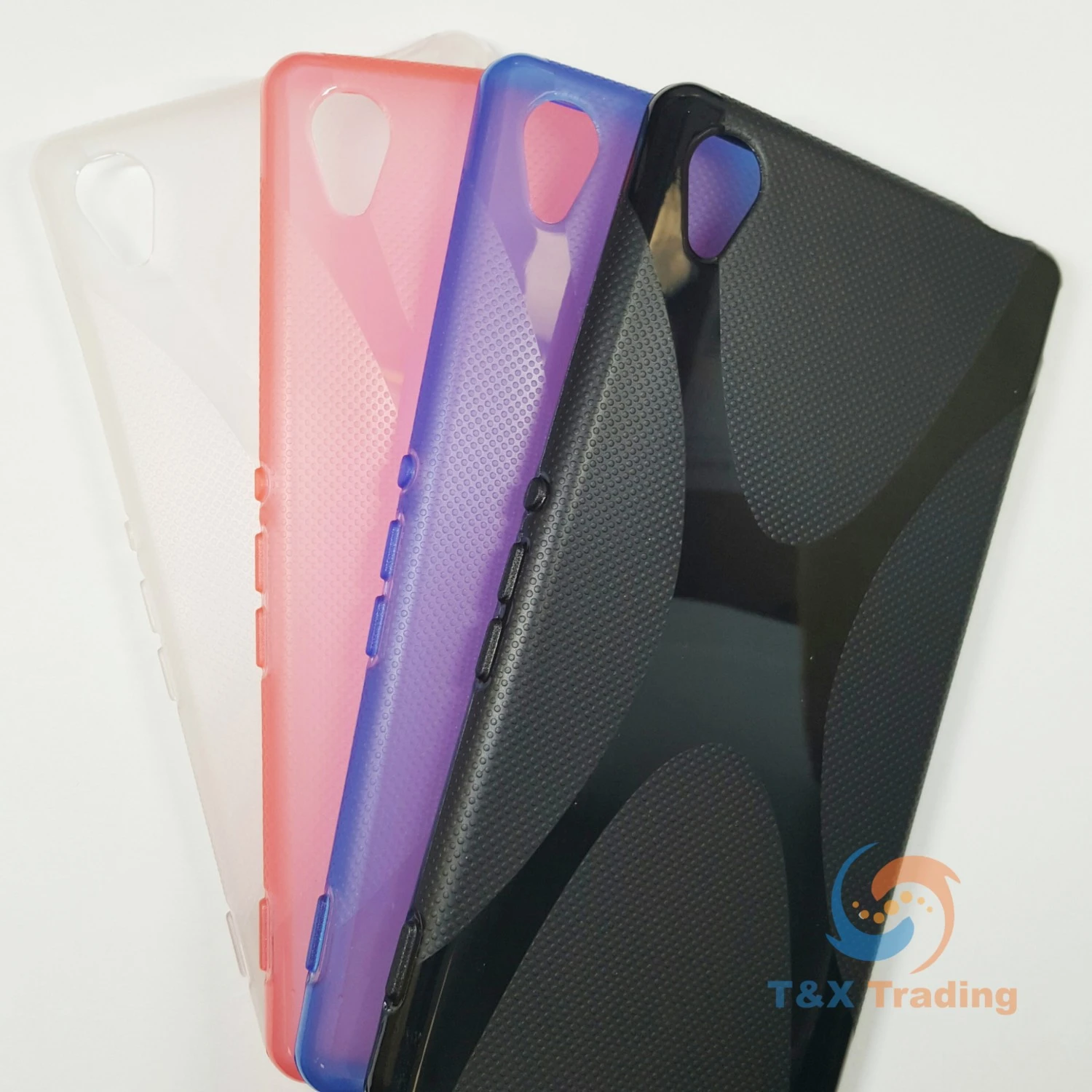 Sony Xperia M4 Aqua - X-line Silicone Phone Case