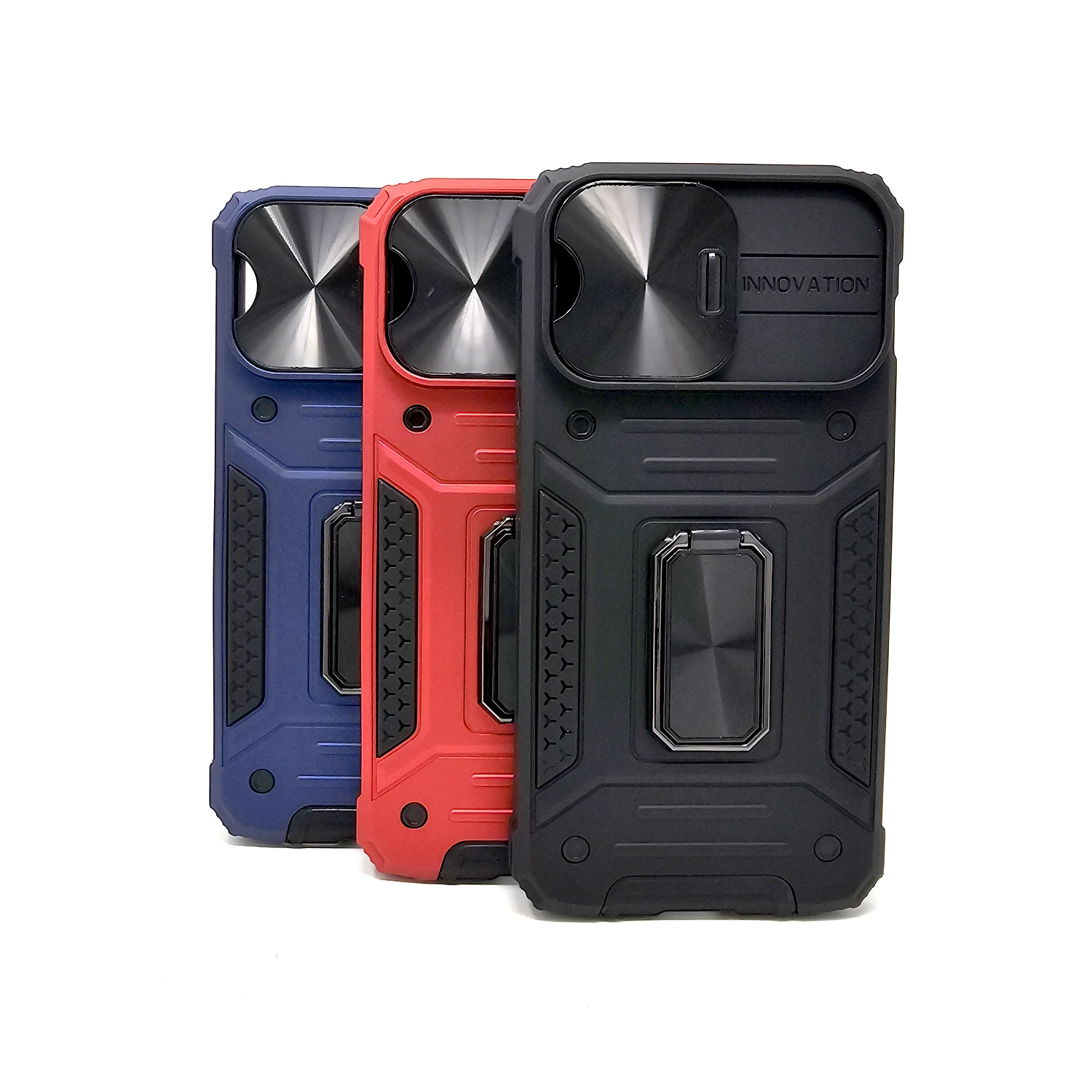 Apple iPhone 15 Pro Max - Undercover Magnet Enabled Case with Ring Kickstand