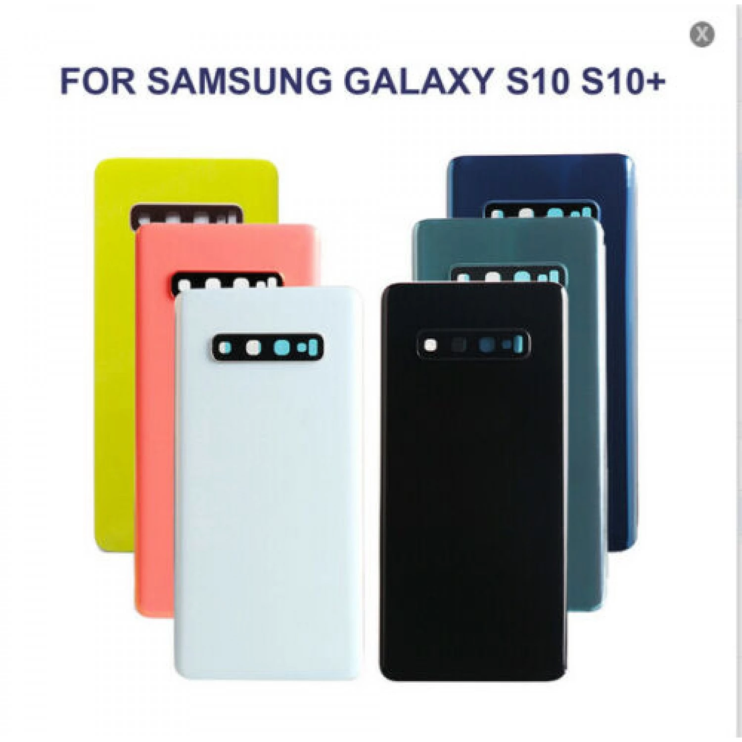 back cover with camera lens for Samsung S10 Lite S10E G9700 G970 G970WA