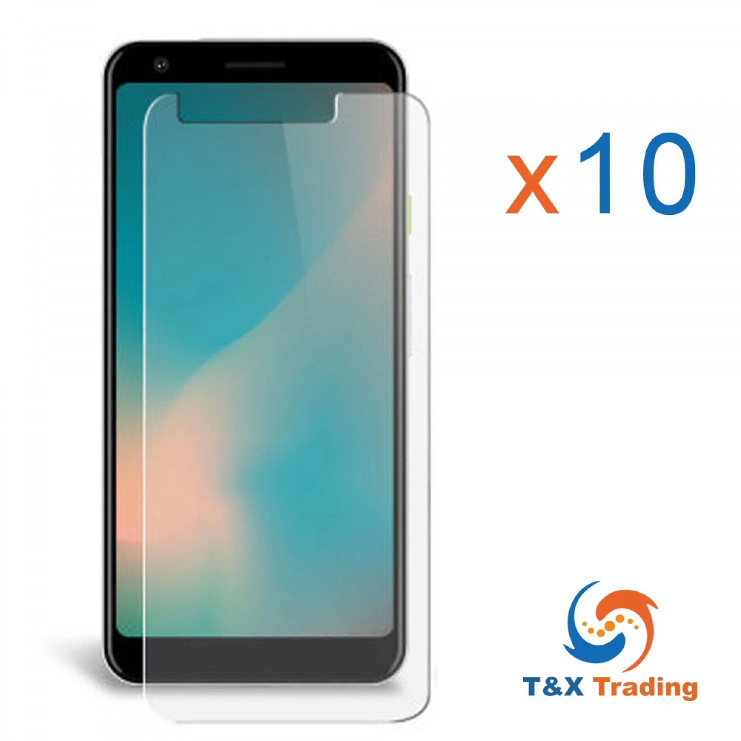 Google Pixel 3a BOX (10pcs) Tempered Glass Screen Protector