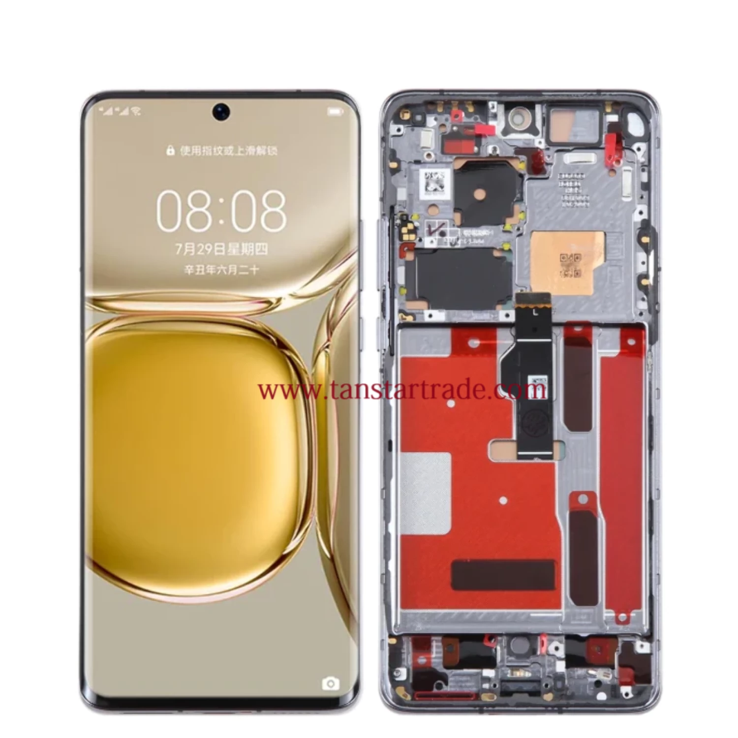 lcd display with frame for Huawei P50 Pro JAD-AL50