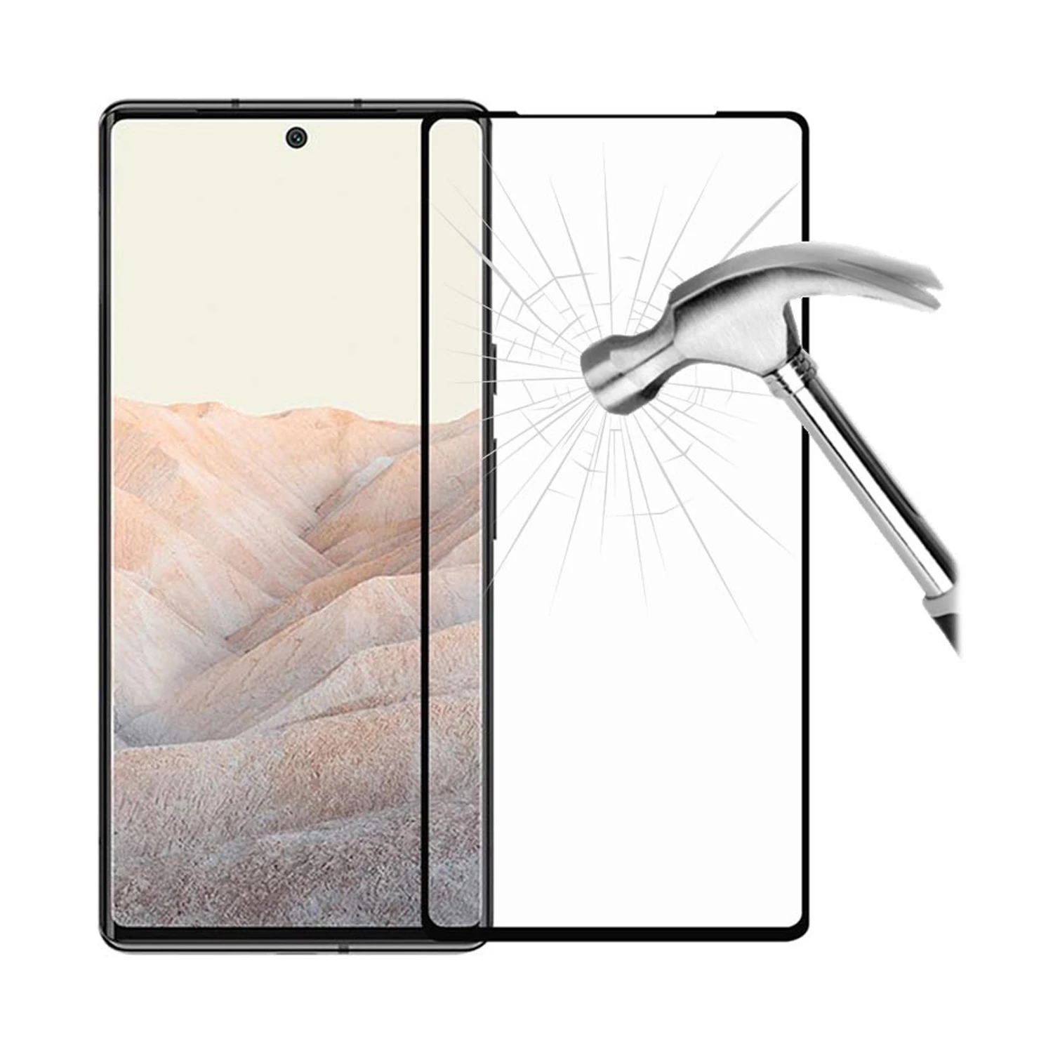 Google Pixel 6 Pro - 3D Tempered Glass Screen Protector