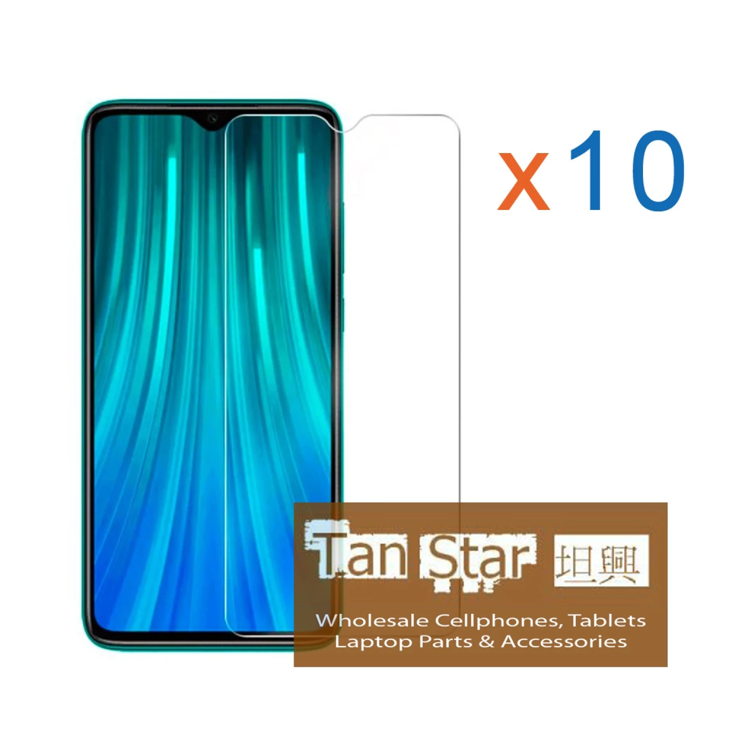 XiaoMi Mi 8 Pro / Samsung A10 BOX (10pcs) Tempered Glass Screen Protector