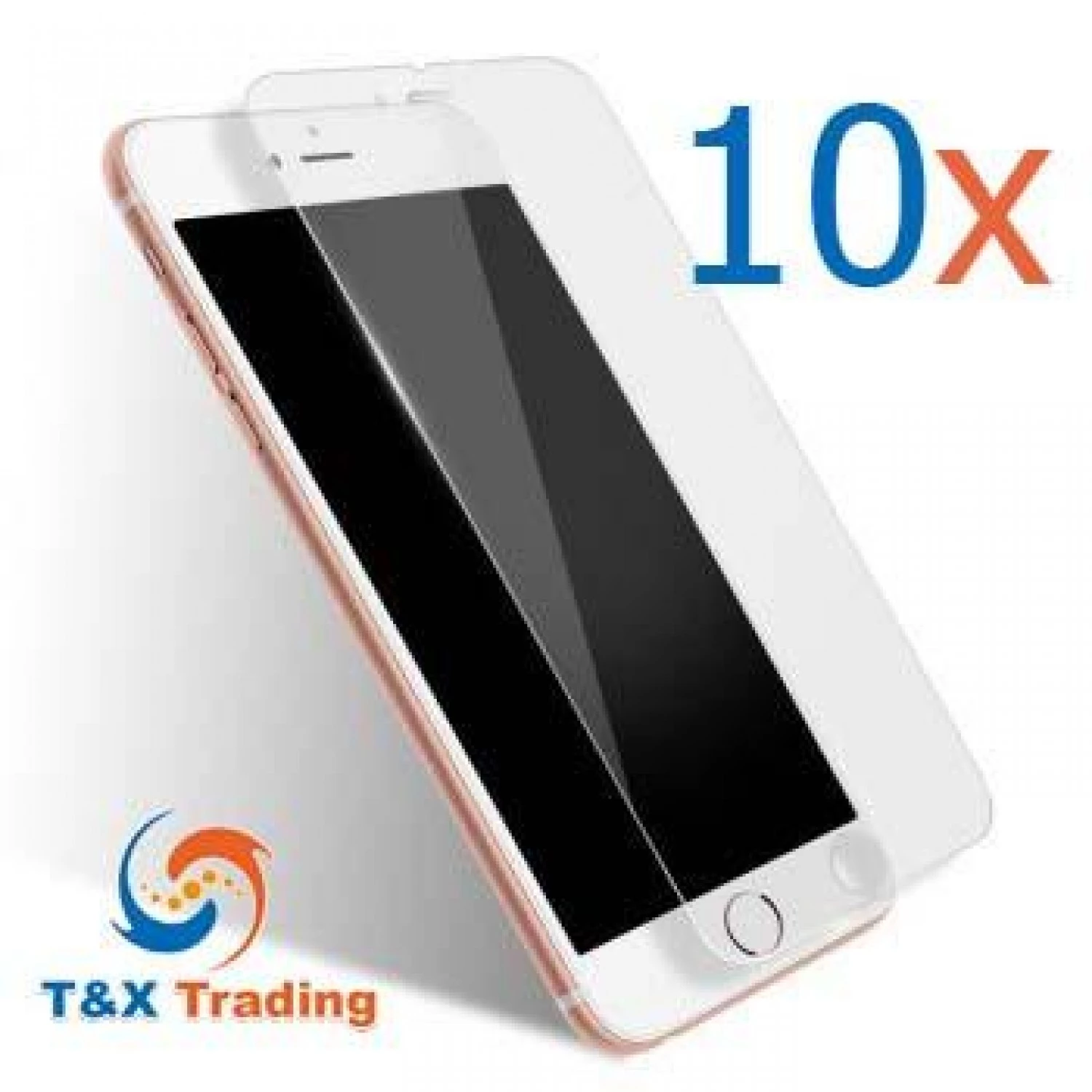 Apple iPhone 6 Plus / 6S Plus / 7 Plus / 8 Plus (10Pcs) Tempered Glass Screen Protector
