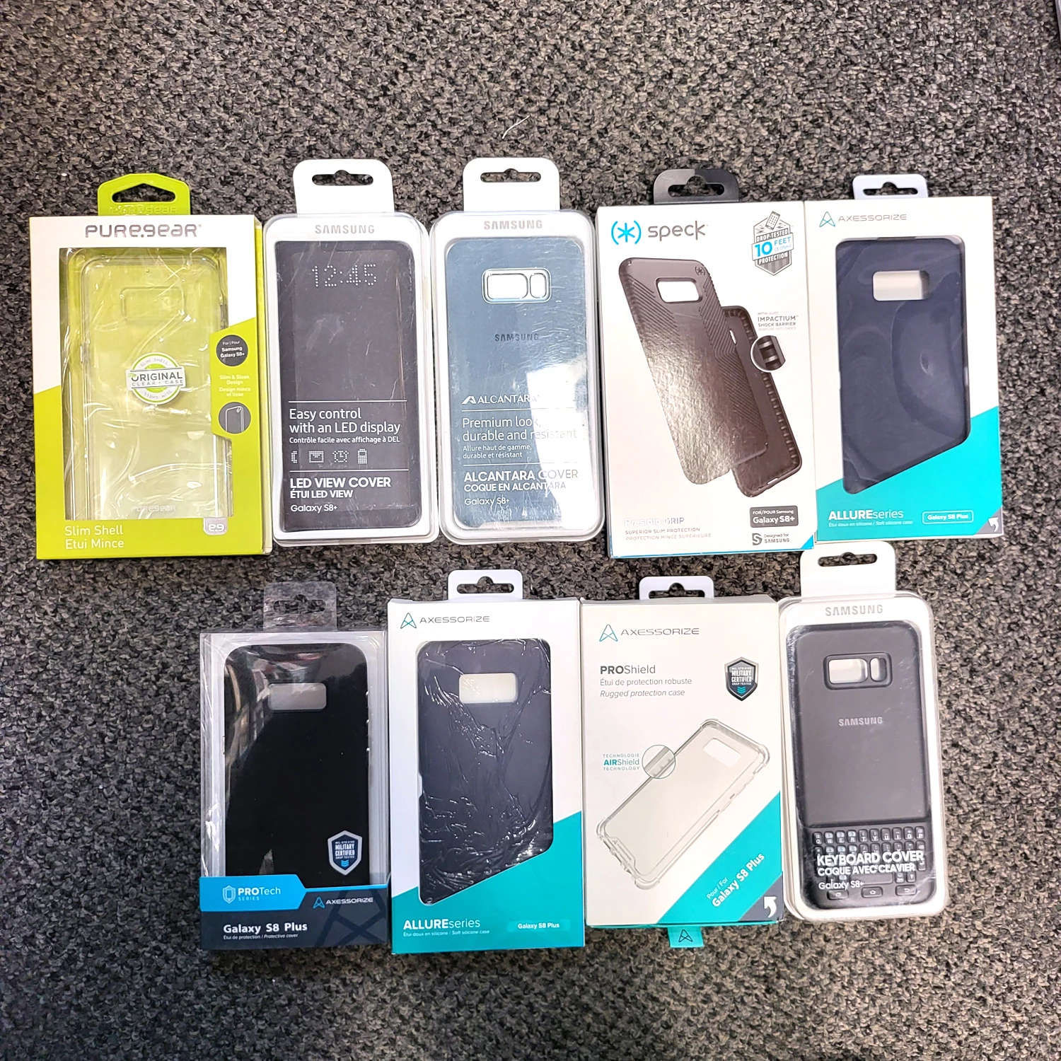 Samsung Galaxy S8 Plus - Mix Me the Good Cases Wholesale Mini Lot (Pack of 10)