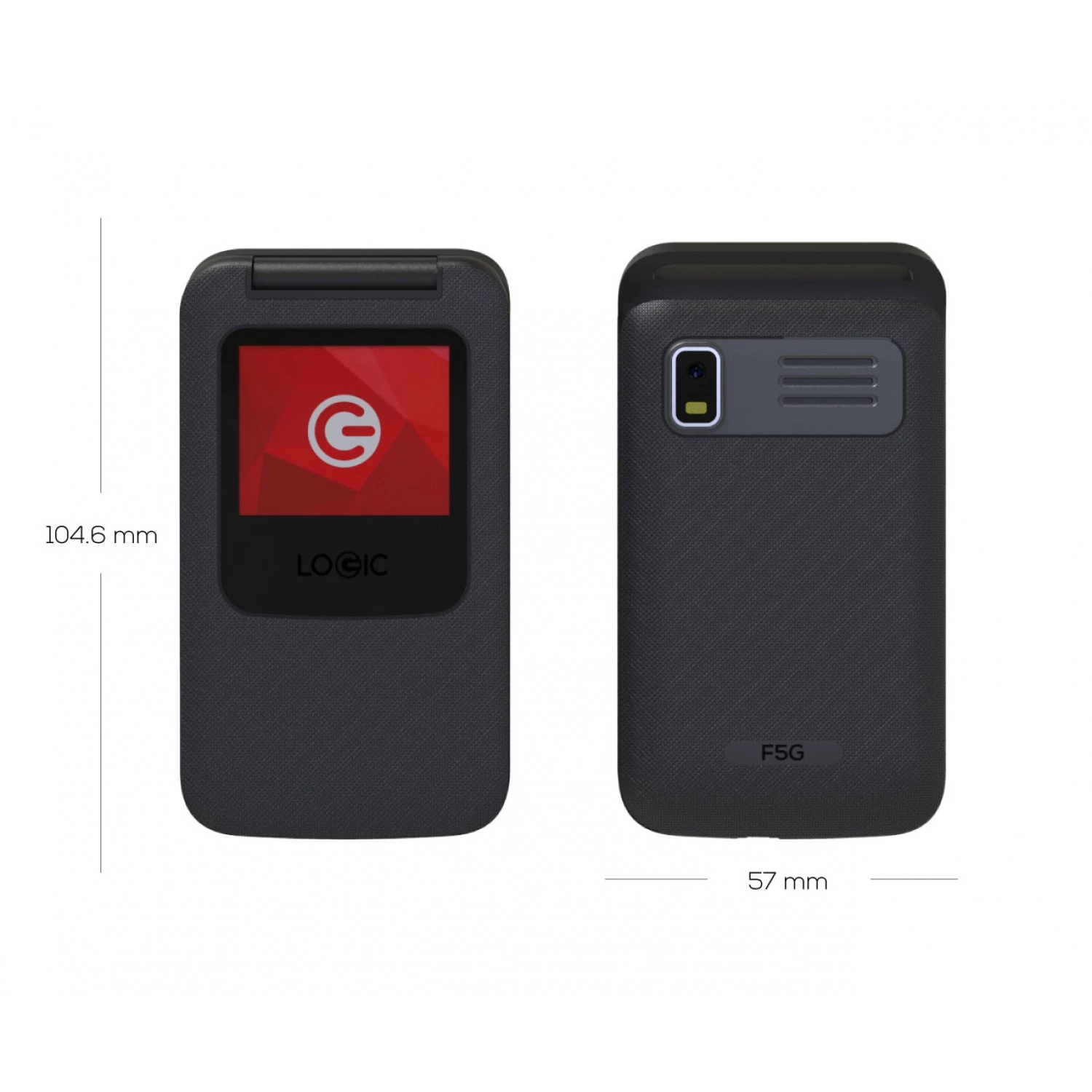 Logic F5G flip cellphone (new in box, unlocked )