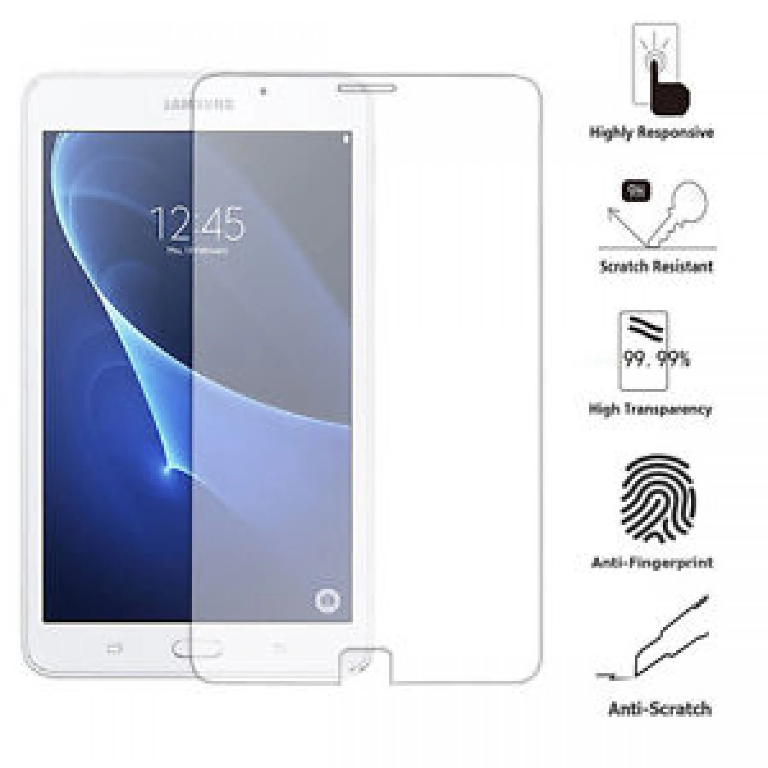 Samsung Galaxy Tab A 7" Tempered Glass Screen Protector (T280)