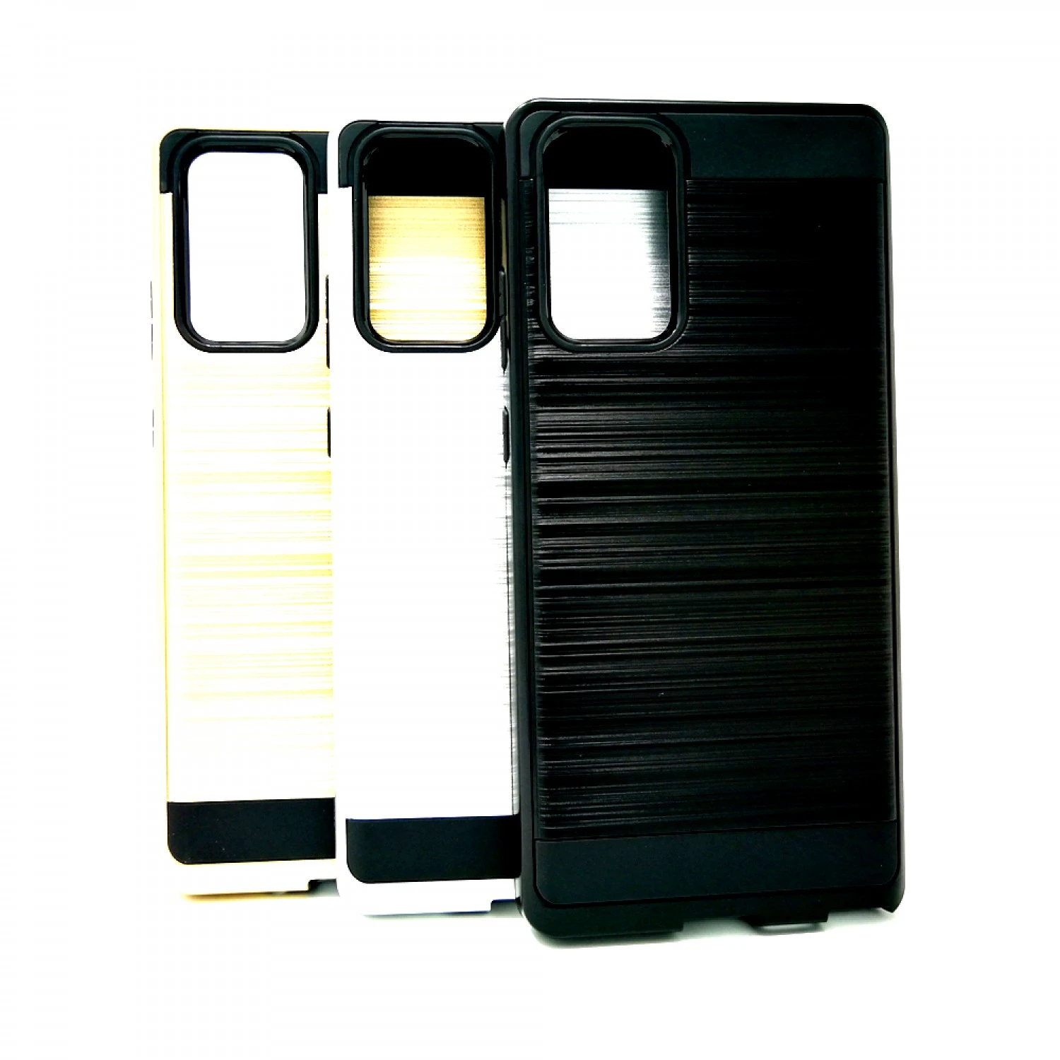 Samsung Galaxy Note 20 - Slim Sleek Brush Metal Case