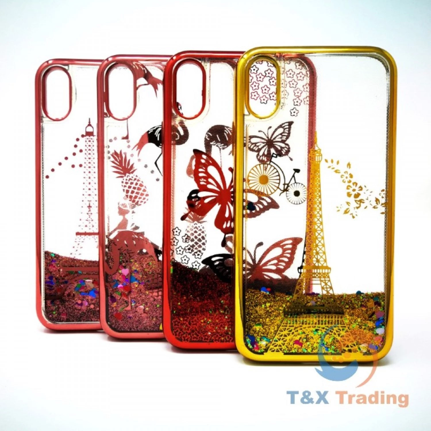 Apple iPhone XS Max - Water Liquid Case with Design