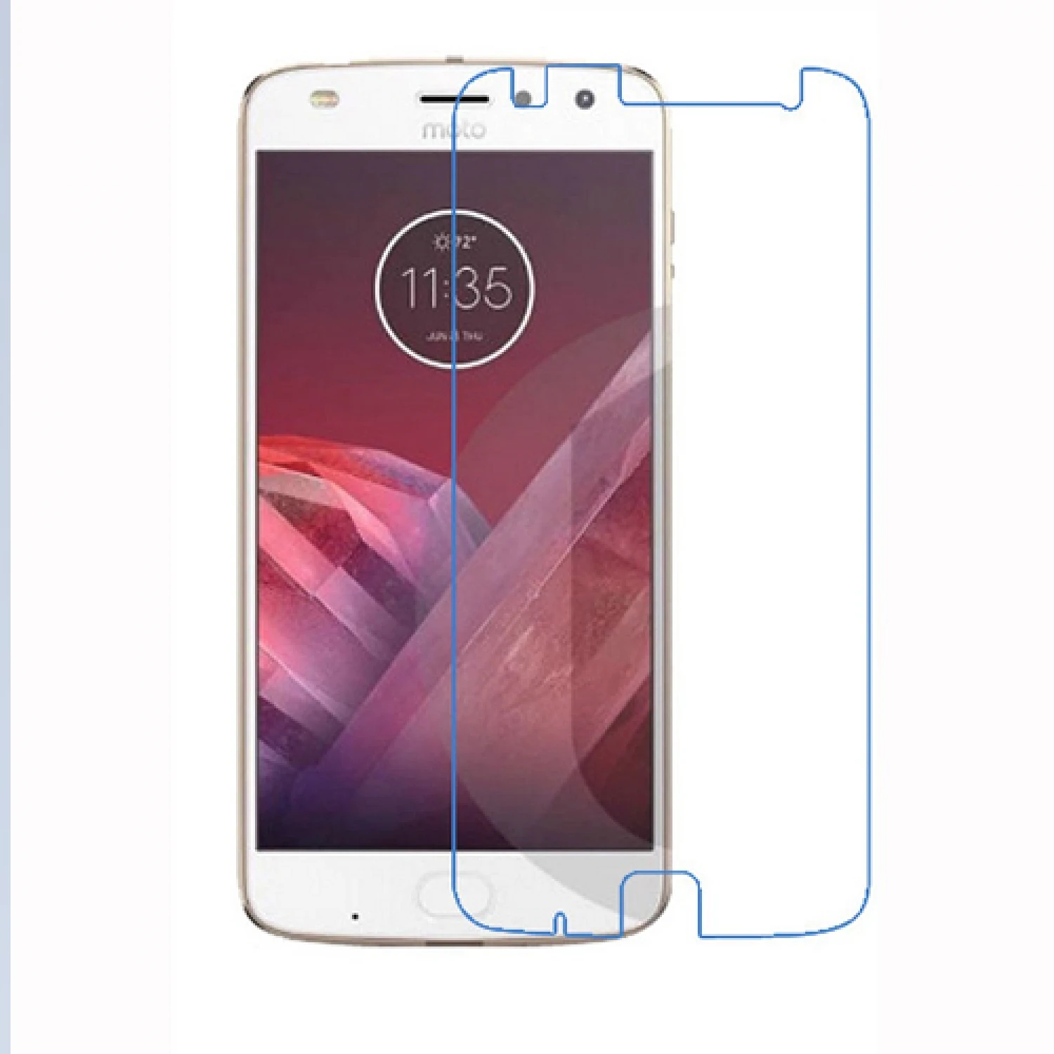 Motorola Moto Z2 Play Tempered Glass Screen Protector