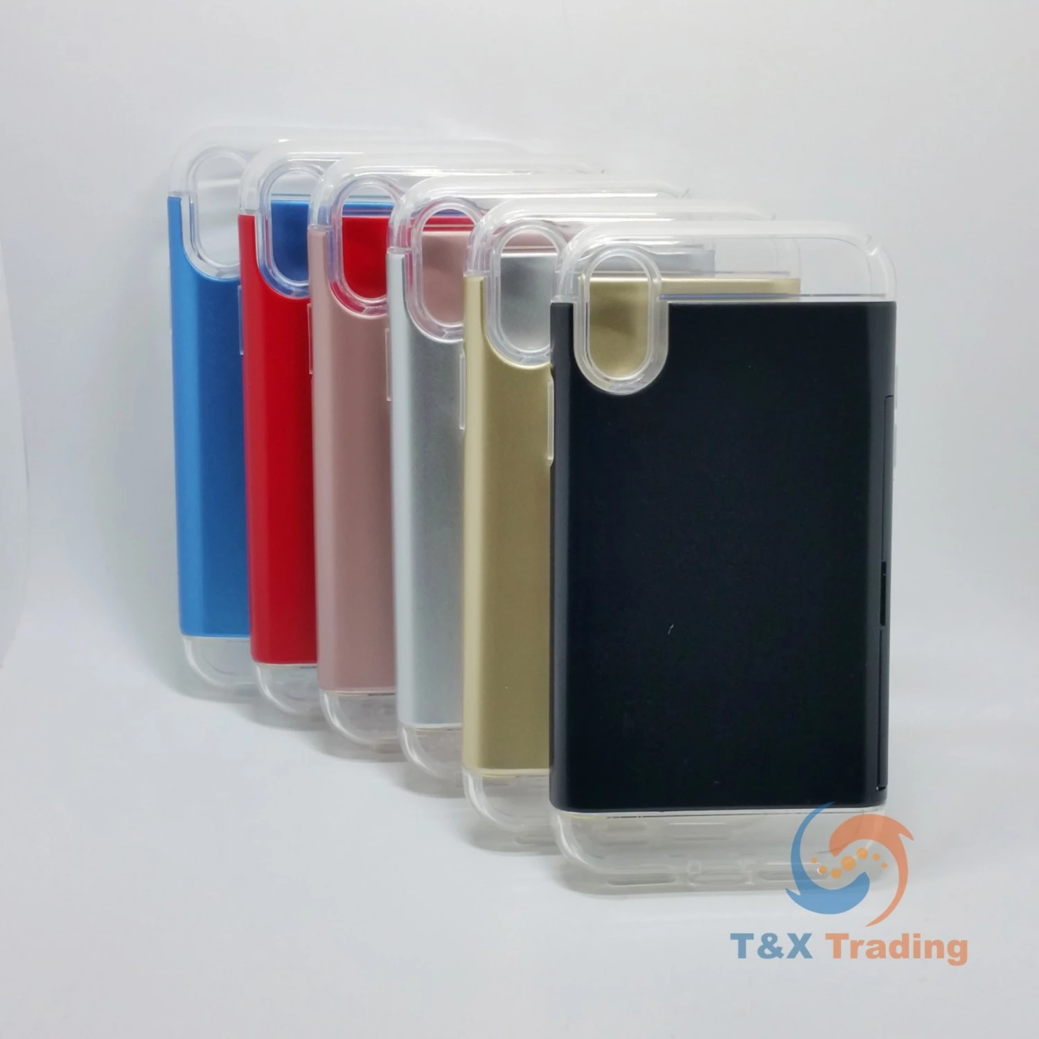 Apple iPhone X / XS - Shock Resistant Credit Card Slider Case