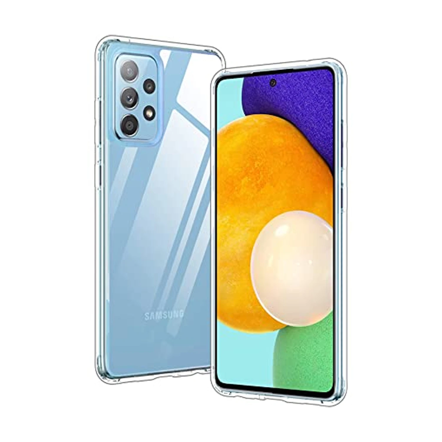 Samsung Galaxy A52 / A52 5G - Reinforced Corners Silicone Phone Case