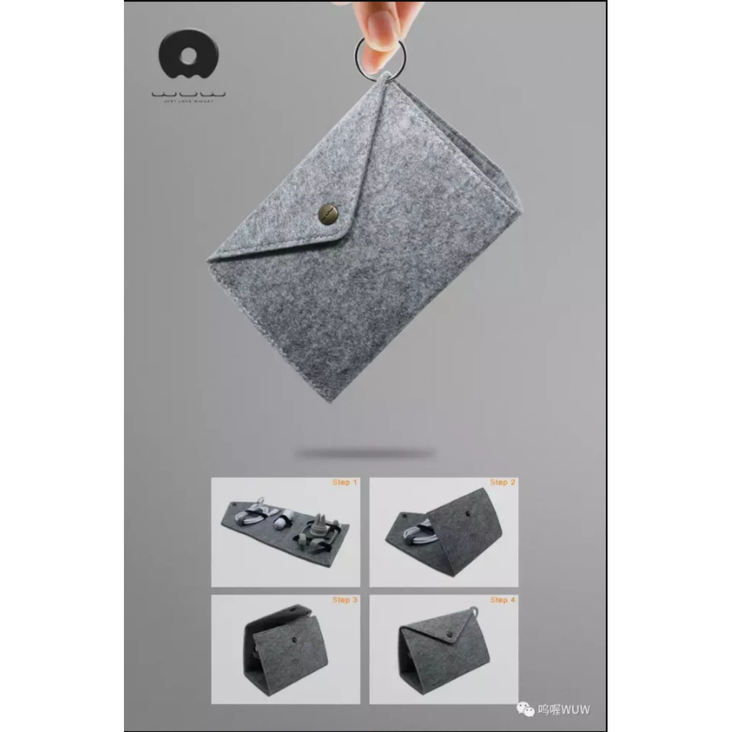 WUW Car Kit with Charging USB Cable Car Holder and Car Charger Adapter - T09