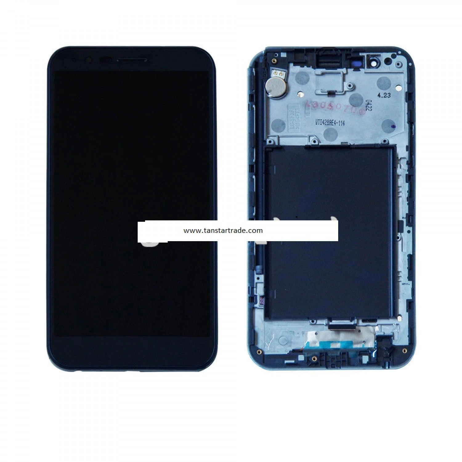 LCD Digitizer with frame LG Stylo 3 Plus M470 MP450 TP450 BLUE