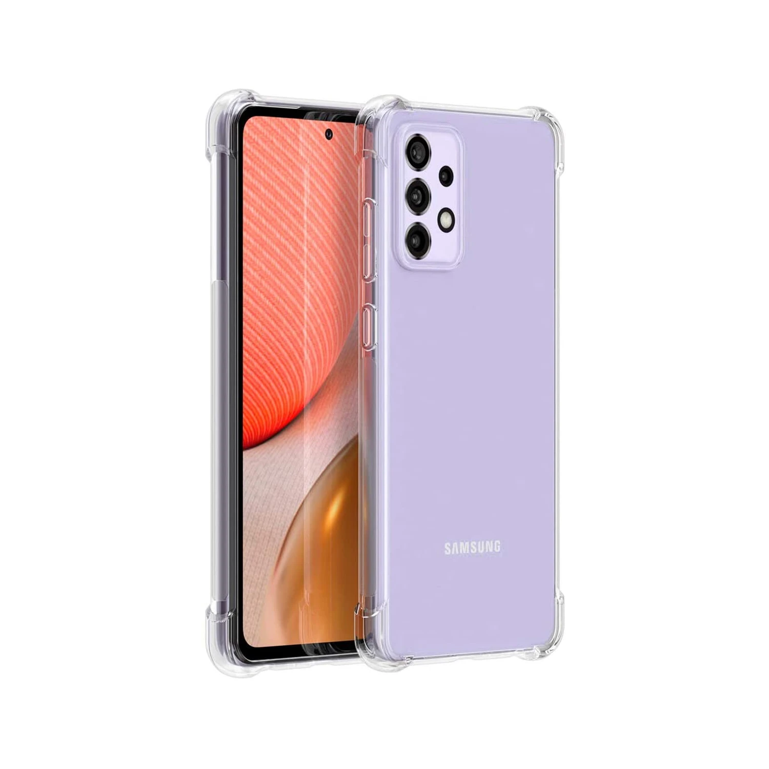 Samsung Galaxy A73 5G - Reinforced Corners Silicone Phone Case