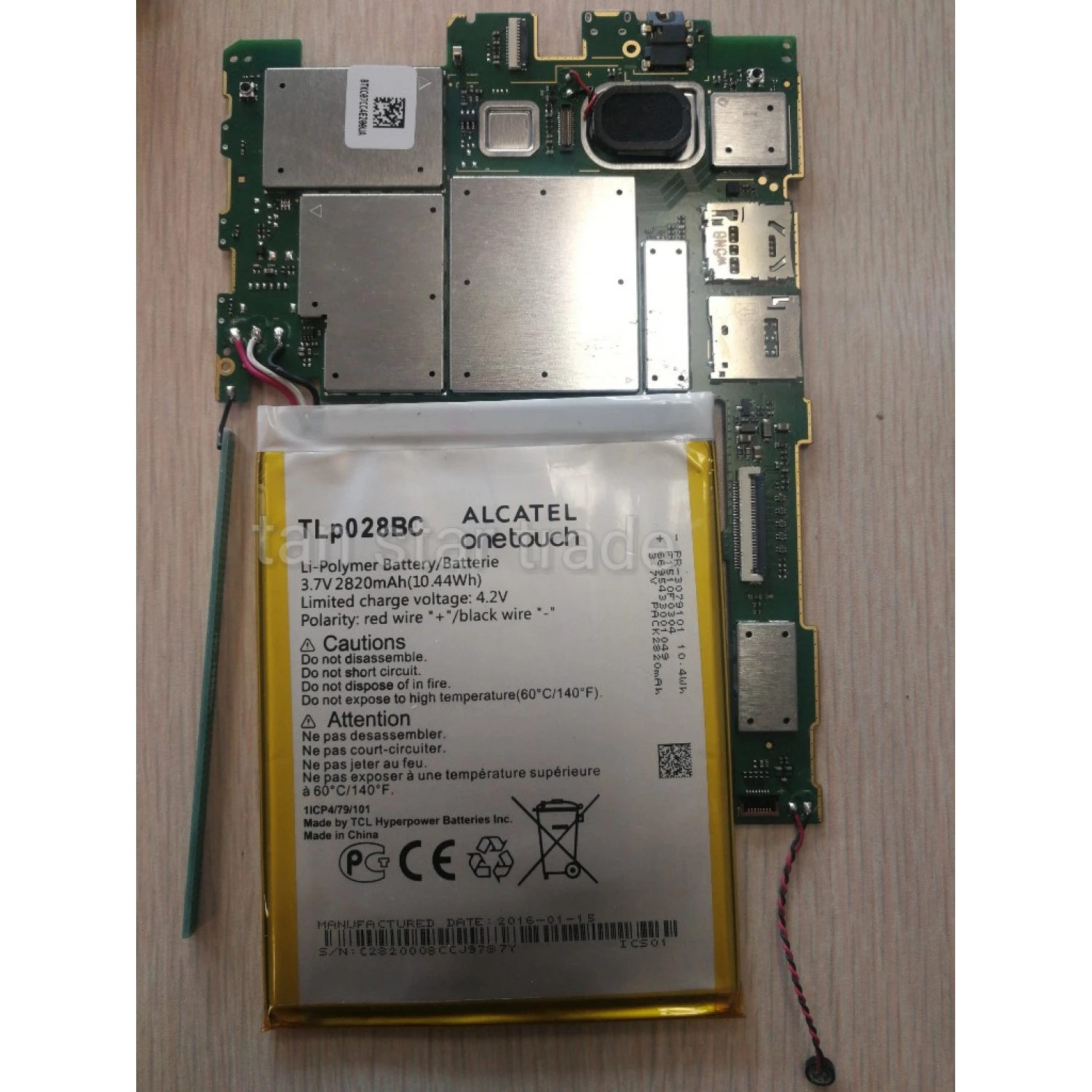 Motherboard for Alcatel One touch Pixi 3 7" 3G 9002