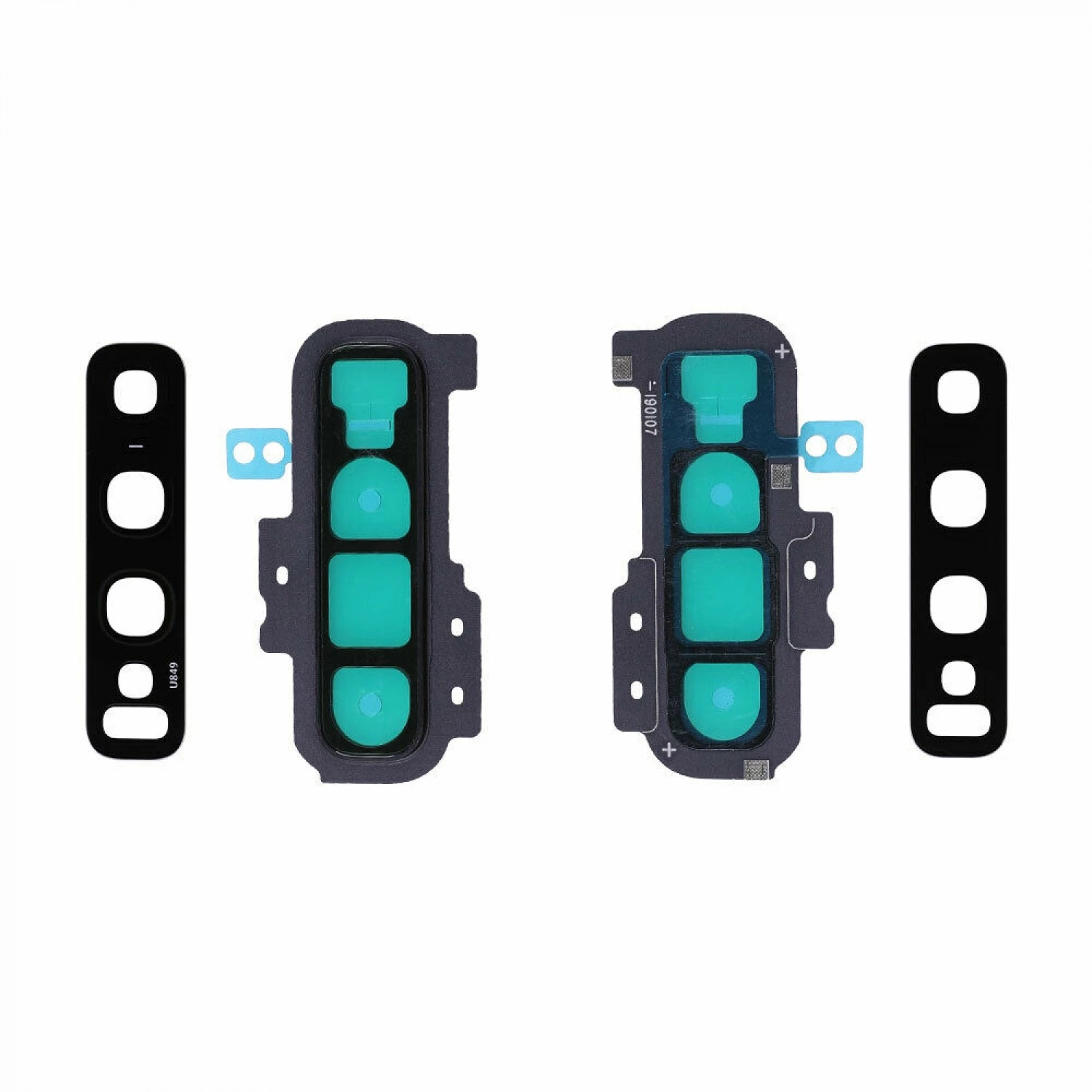 back camera lens set for Samsung S10 Plus G9750 G975 G975A G975WA C4023