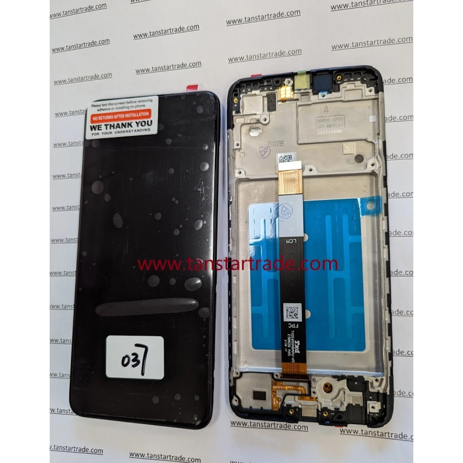 LCD Digitizer with Frame (Canadian Vers.) for Samsung Galaxy A03S A037 A037U