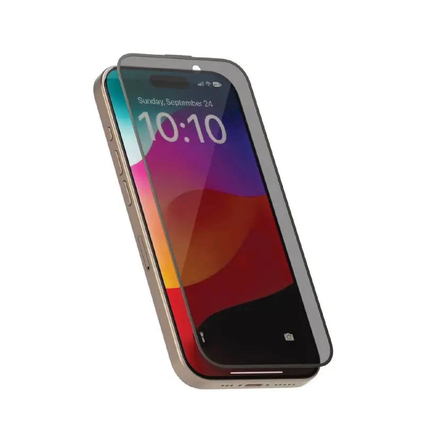 Apple iPhone 15 / 15 Pro / 16 - Privacy Tempered Glass Screen Protector