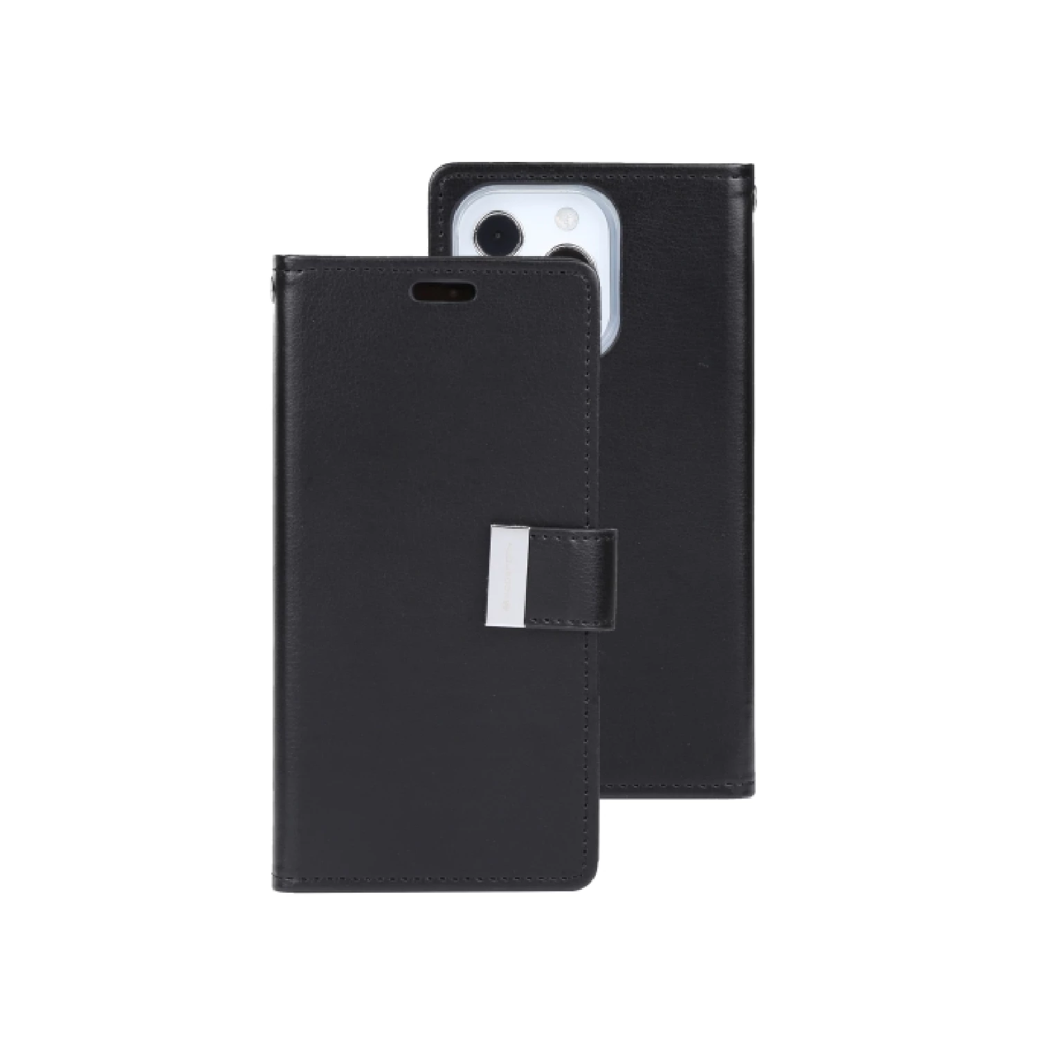 Apple iPhone 14 Pro / 15 Pro - Goospery Rich Case with Extra Pocket