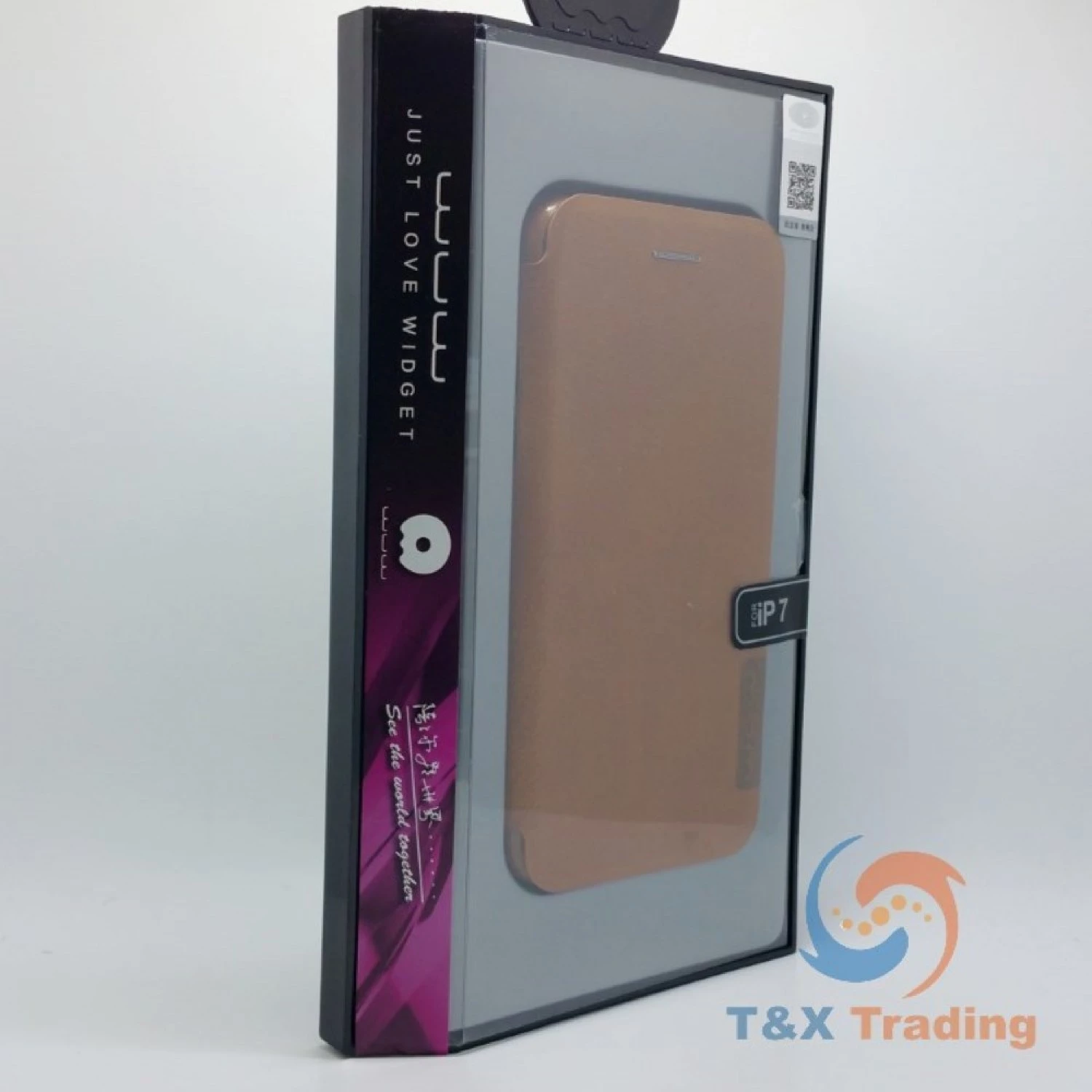 Apple iPhone 7 / 8 - WUW Flip Leather Wallet Case