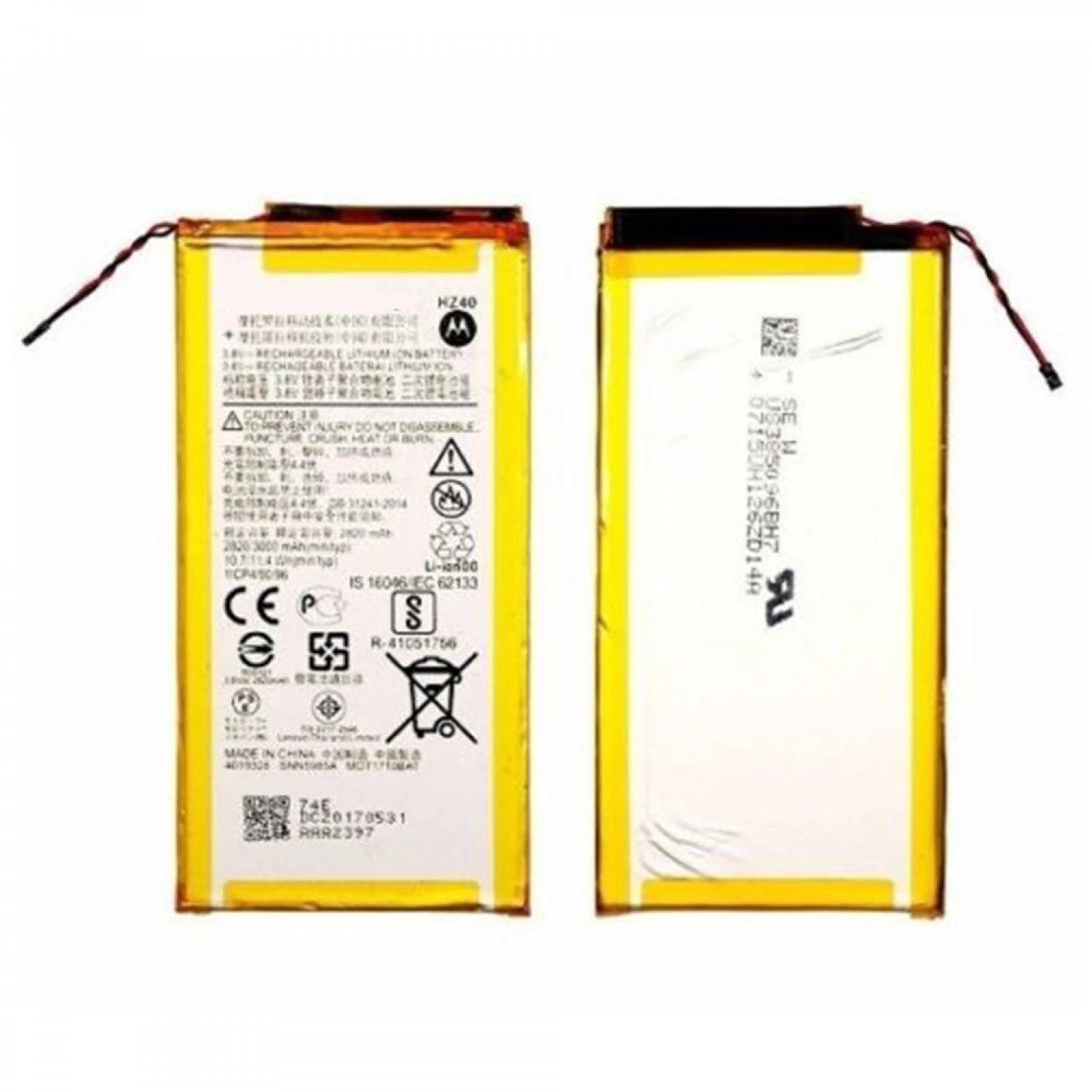 replacement battery HZ40 for Motorola Moto Z2 Play XT1710