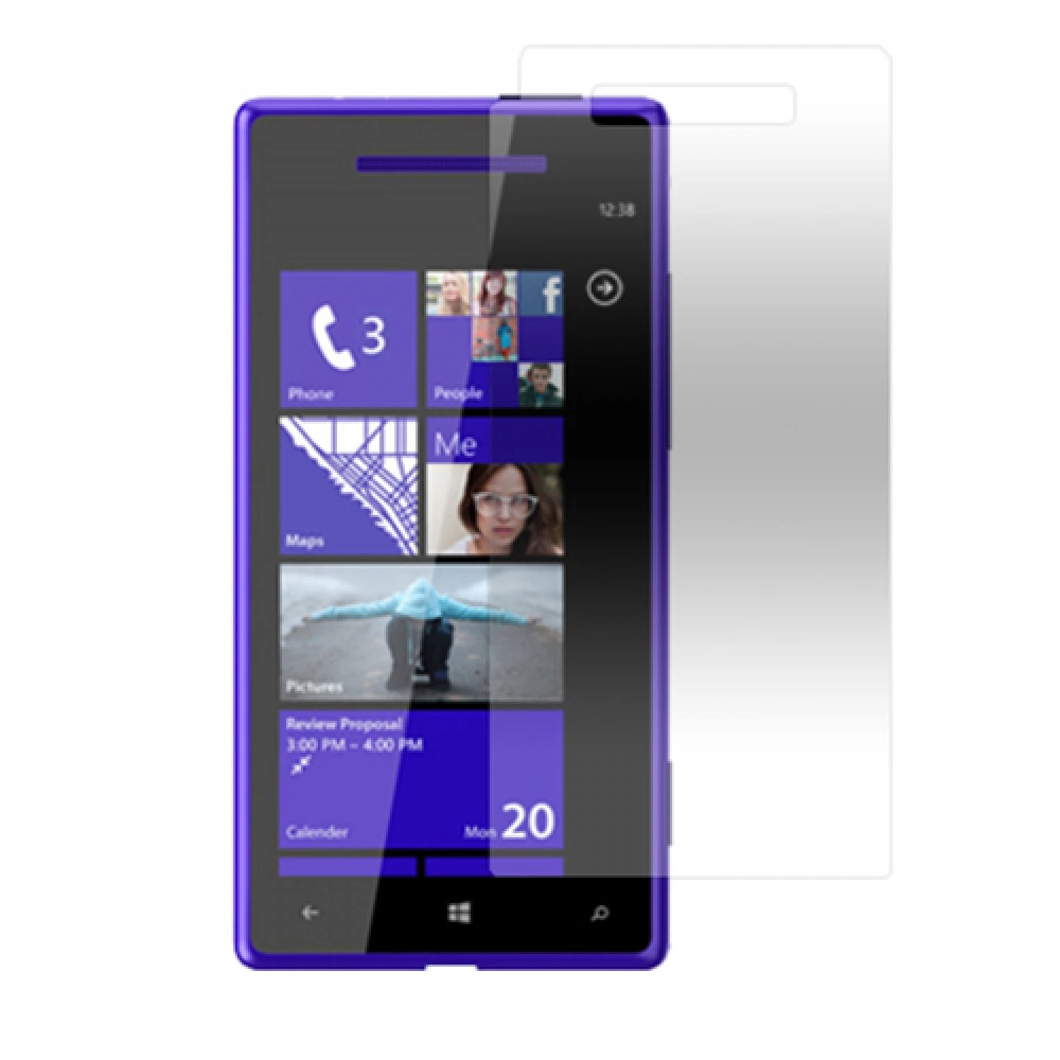 Screen Guard Protector for HTC 8X Zenith C620d C620e
