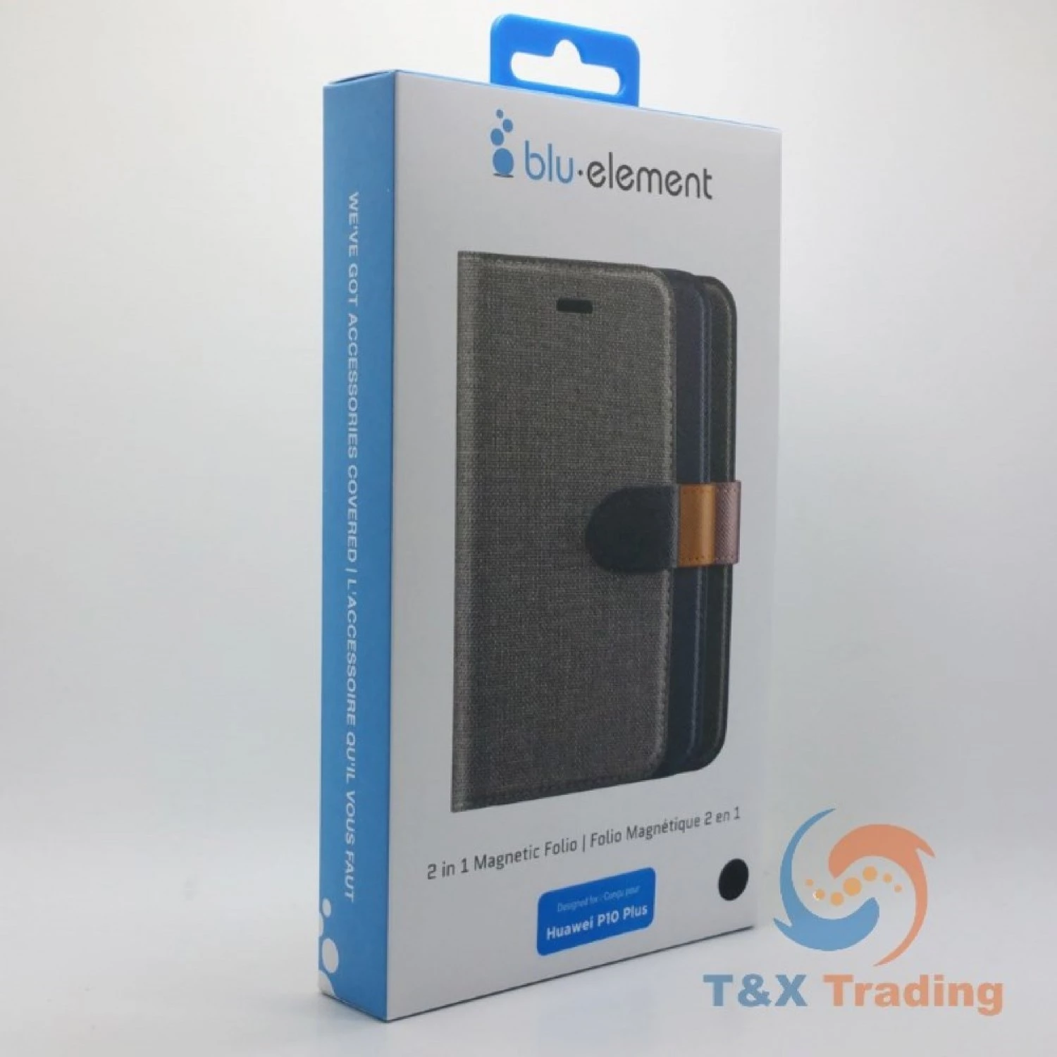 Huawei P10 Plus - Blu-Element 2 in 1 Magnetic Folio Case